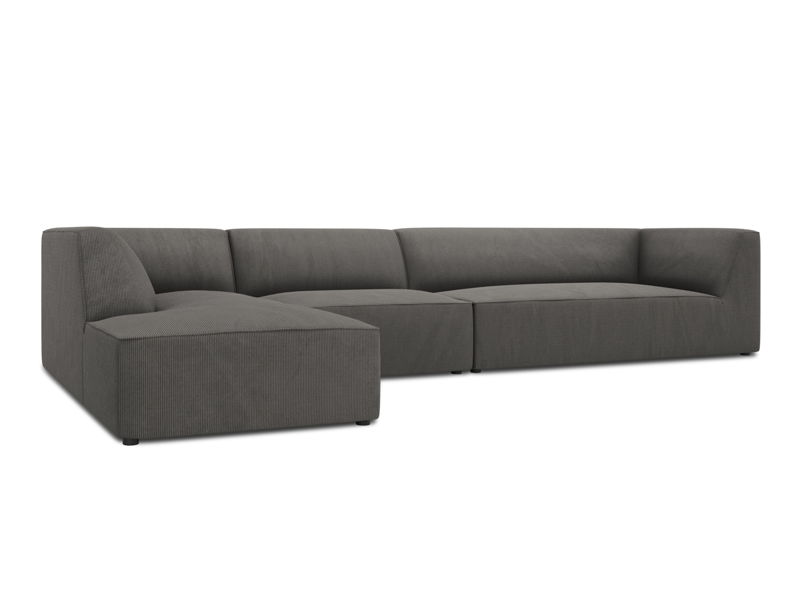 Modular Left Corner Sofa, "Ruby", 5 Seats, 366x180x69