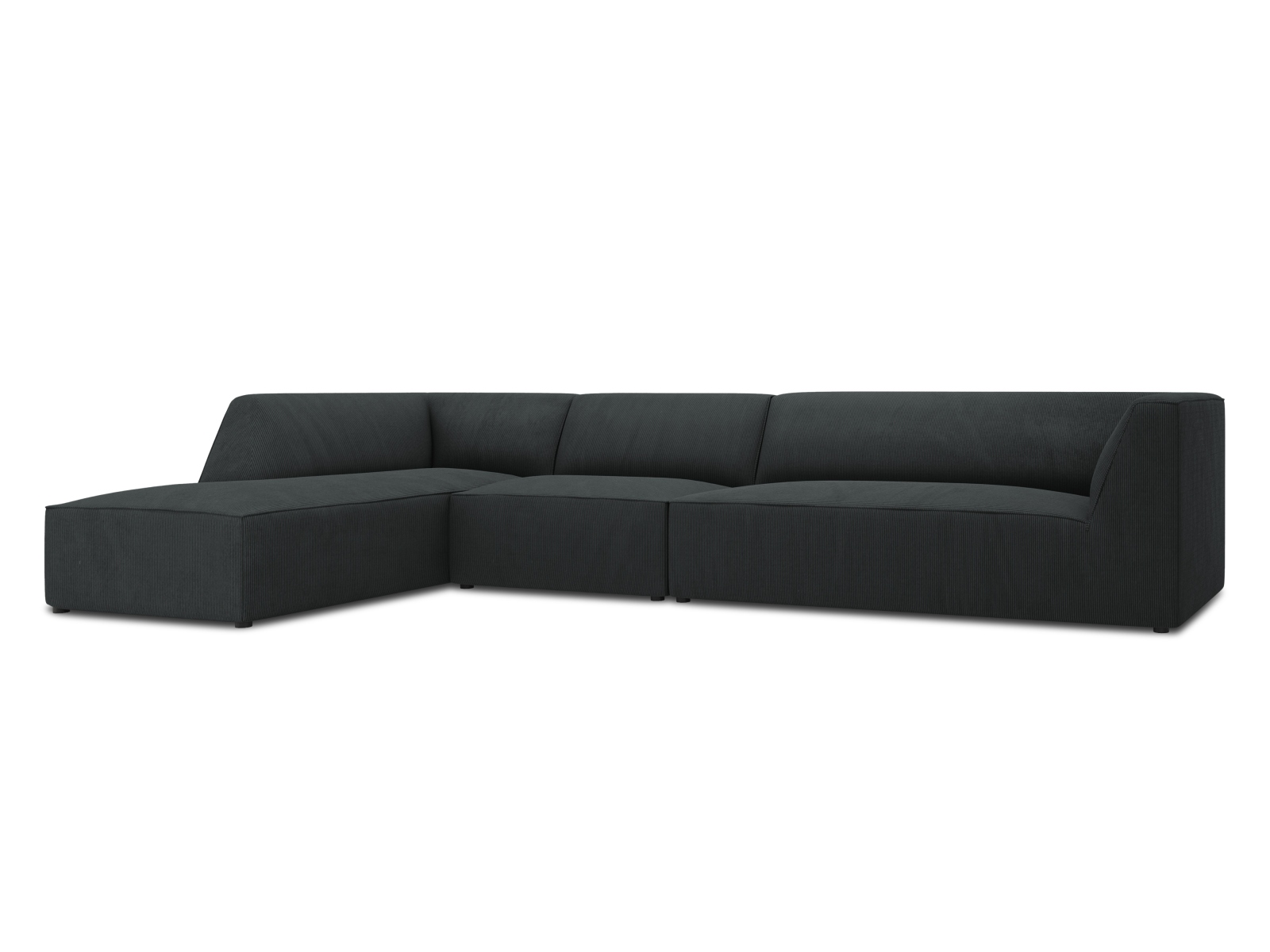 Modular Left Corner Sofa, "Ruby", 5 Seats, 366x180x69