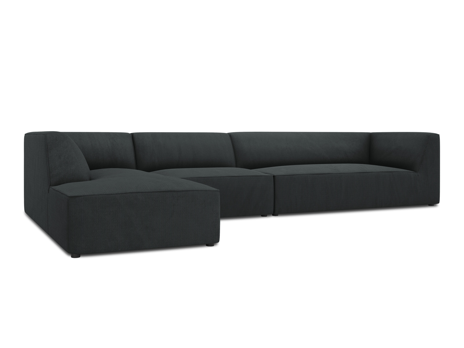 Modular Left Corner Sofa, "Ruby", 5 Seats, 366x180x69