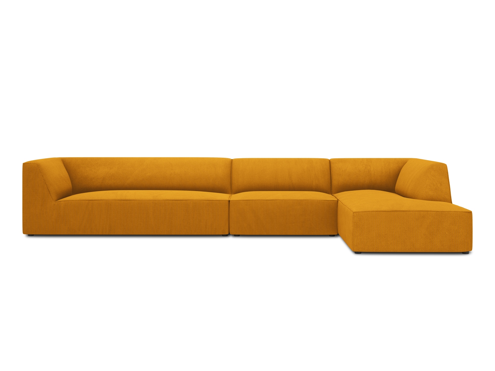 Modular Right Corner Sofa, "Ruby", 5 Seats, 366x180x69