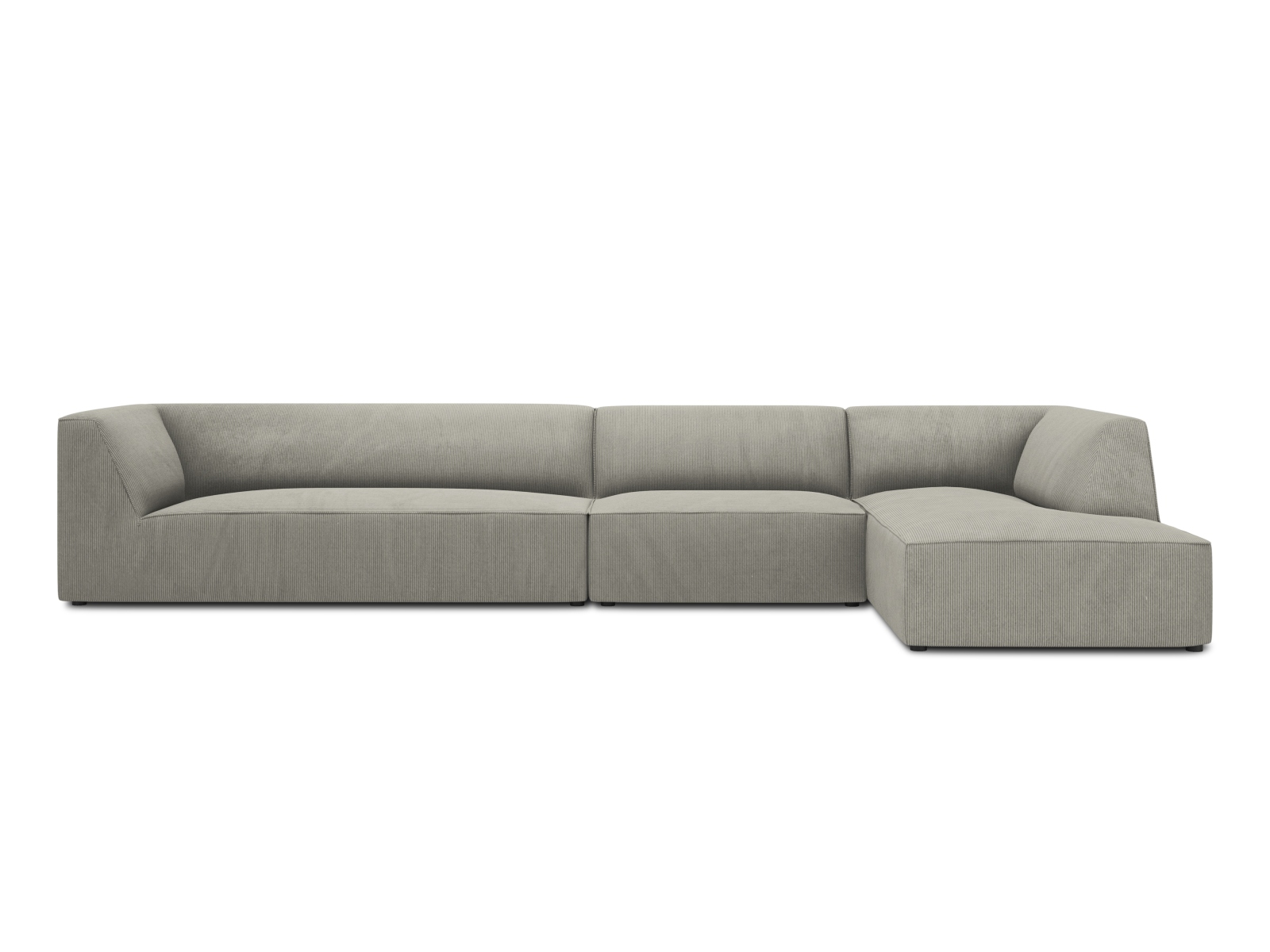 Modular Right Corner Sofa, "Ruby", 5 Seats, 366x180x69
