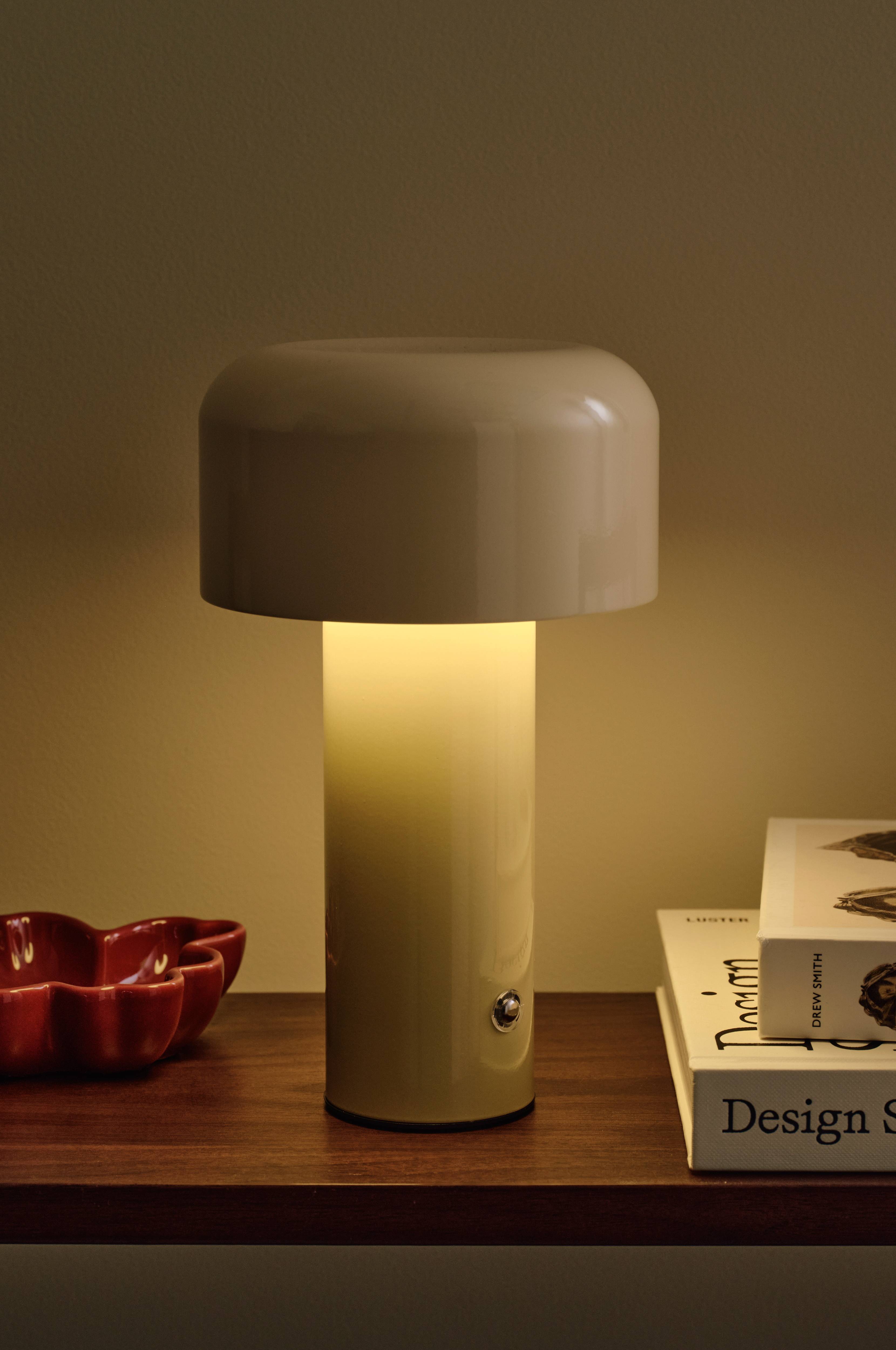 Oppladbar bordlampe Mush