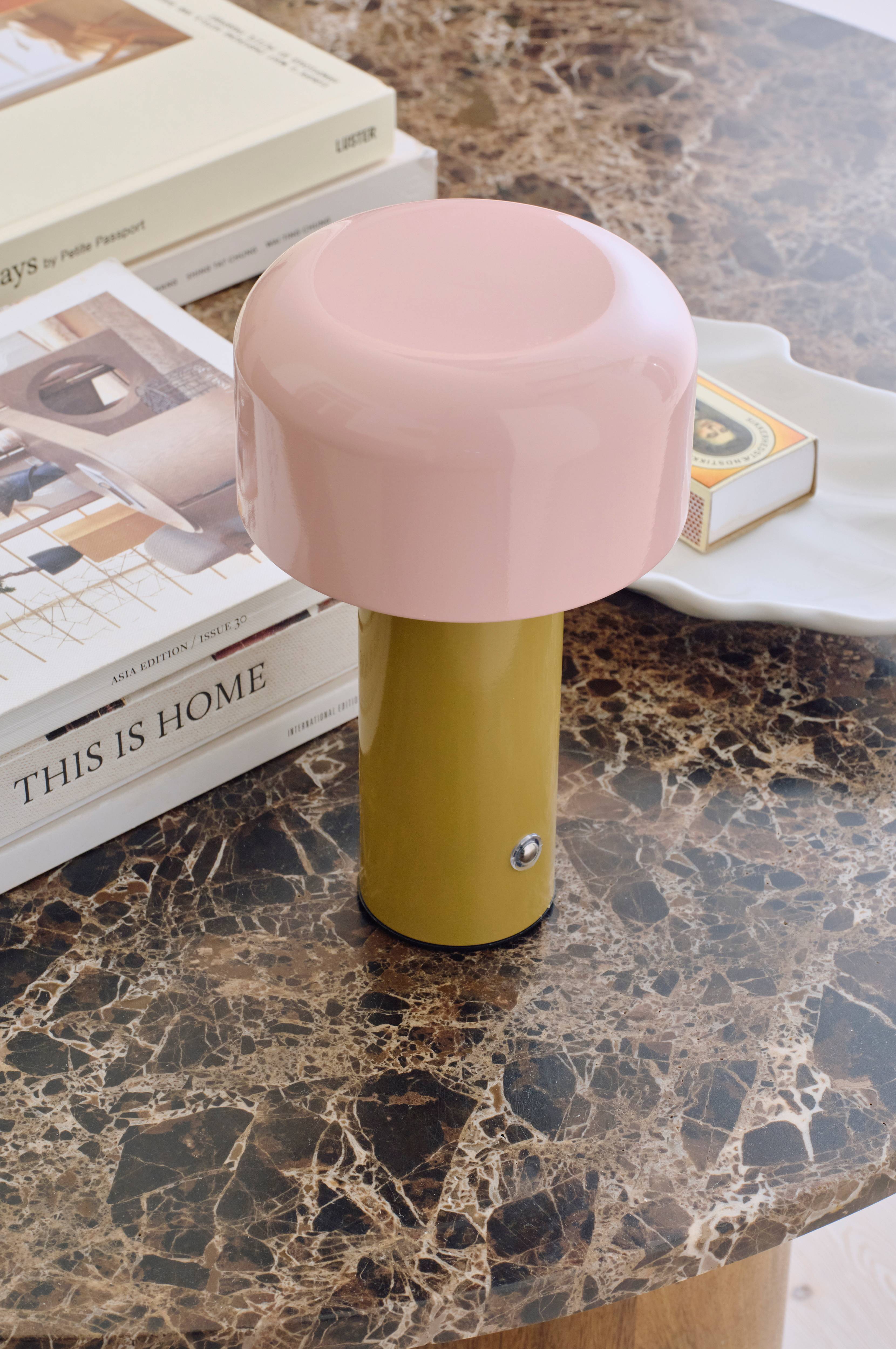 Oppladbar bordlampe Mush