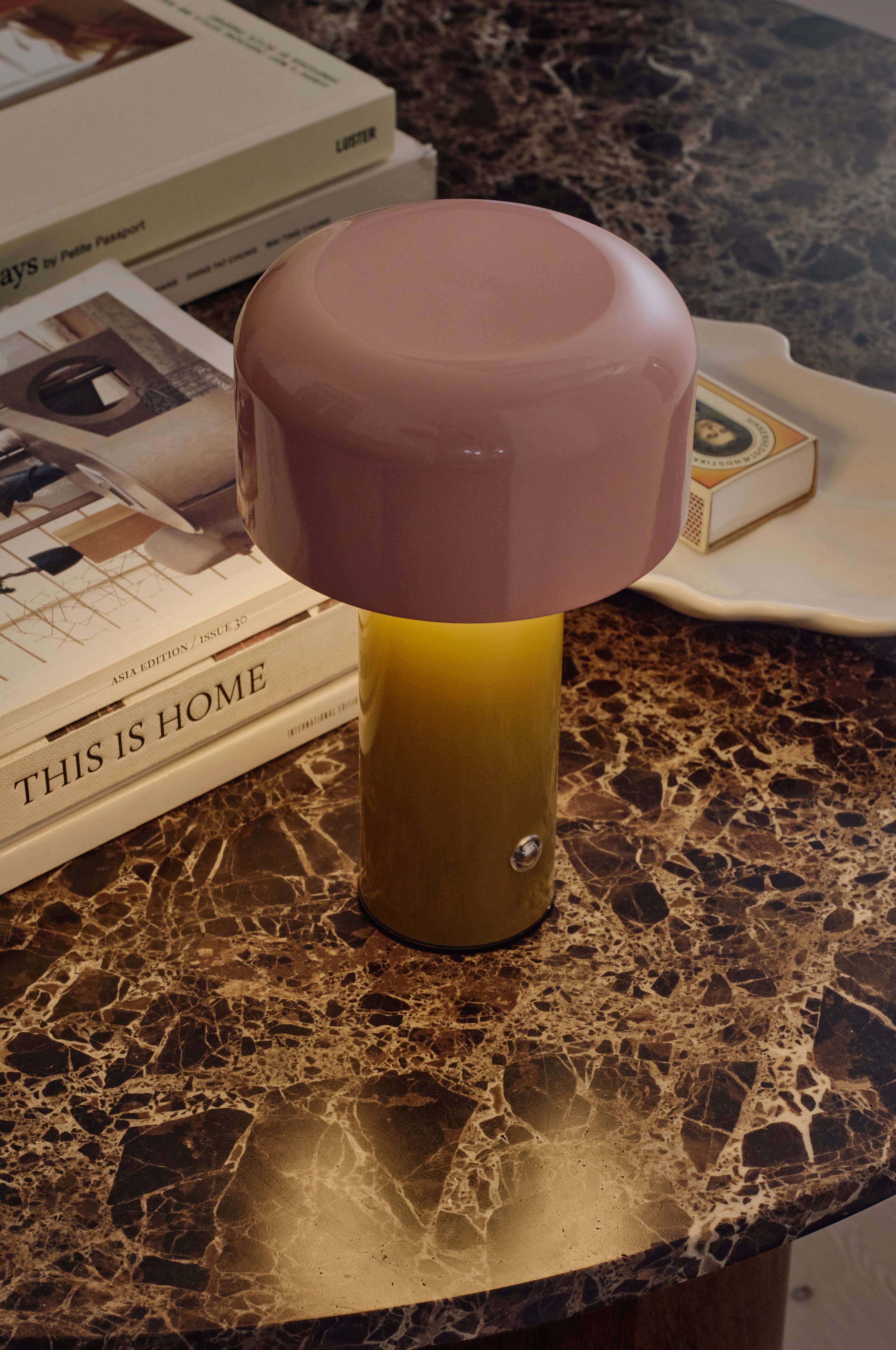 Oppladbar bordlampe Mush