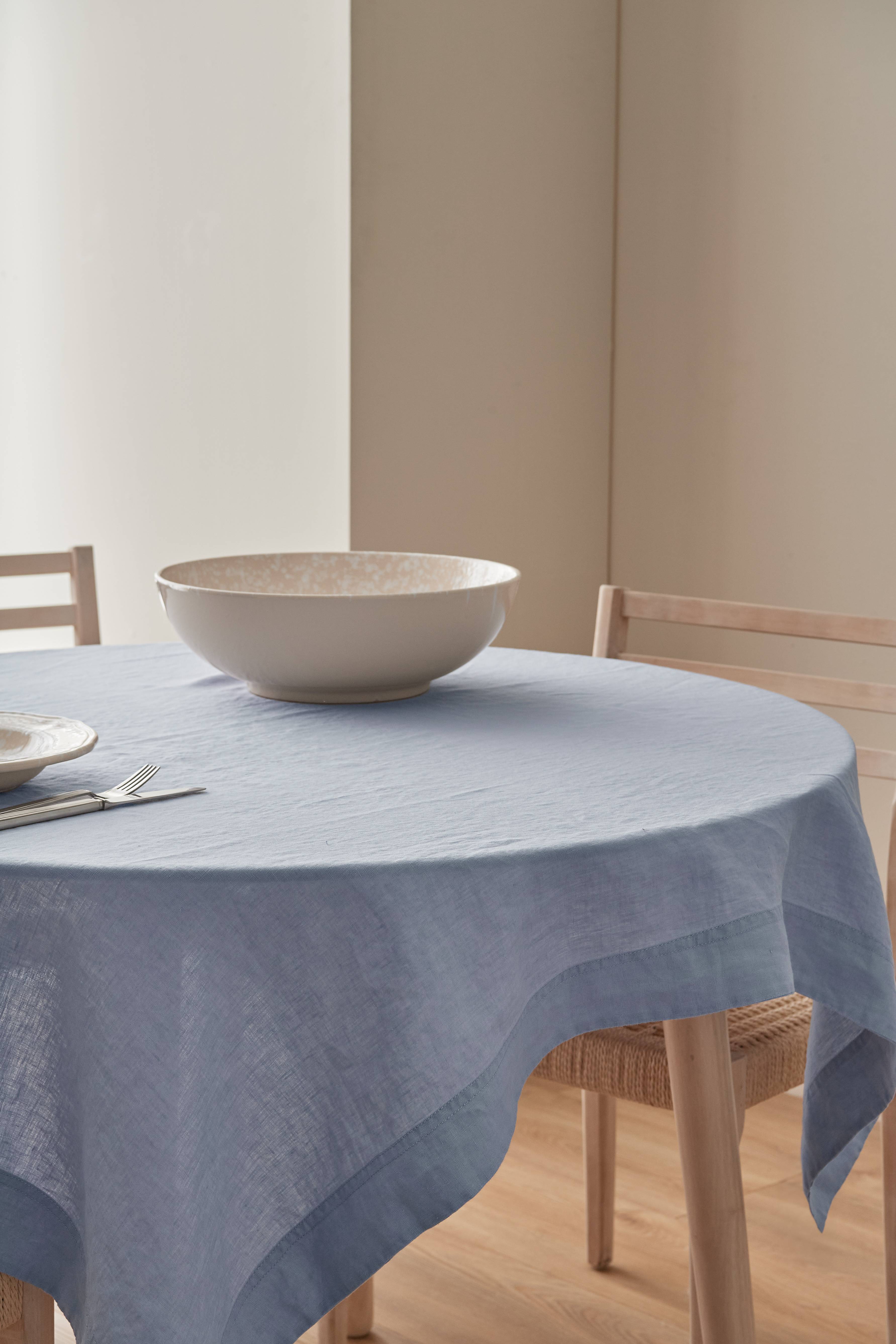 Duk Malva i 100% lin 140x140 cm