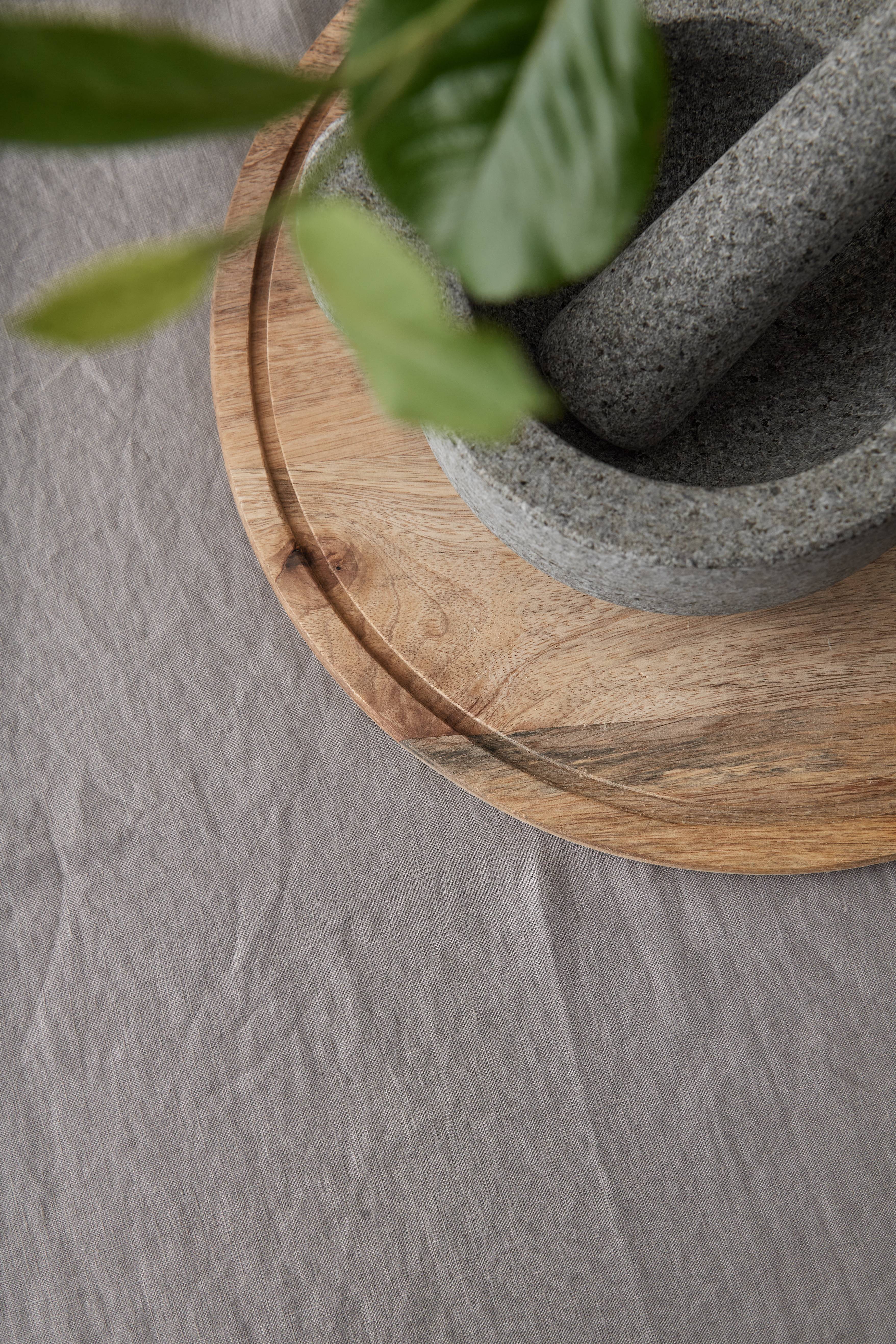 Duk Malva i 100% lin 140x140 cm