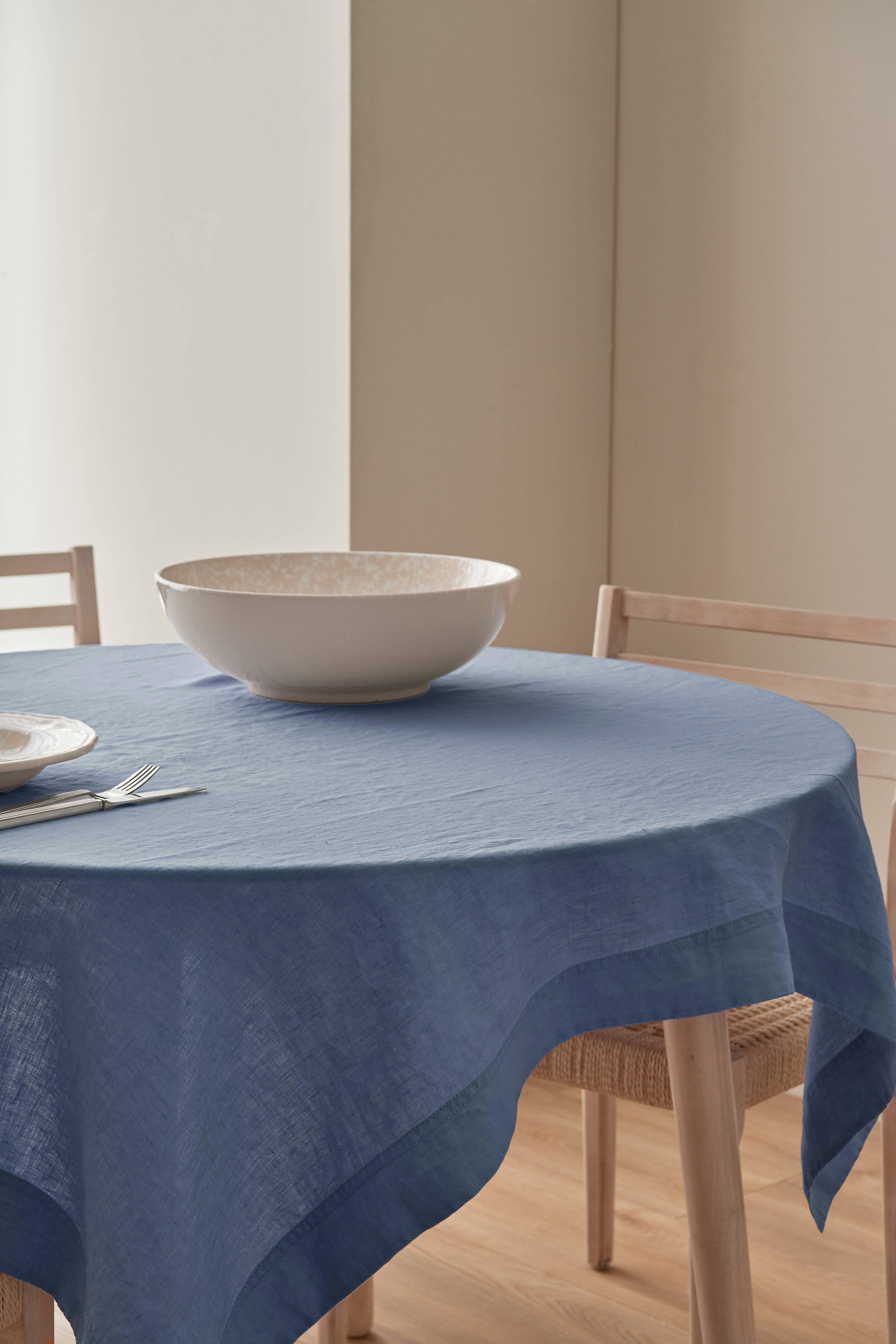 Duk Malva i 100% lin 140x140 cm