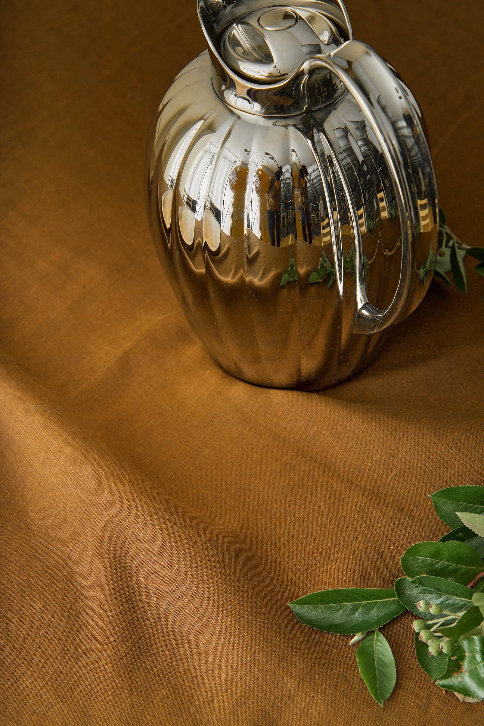 Duk Malva i 100% lin 140x140 cm
