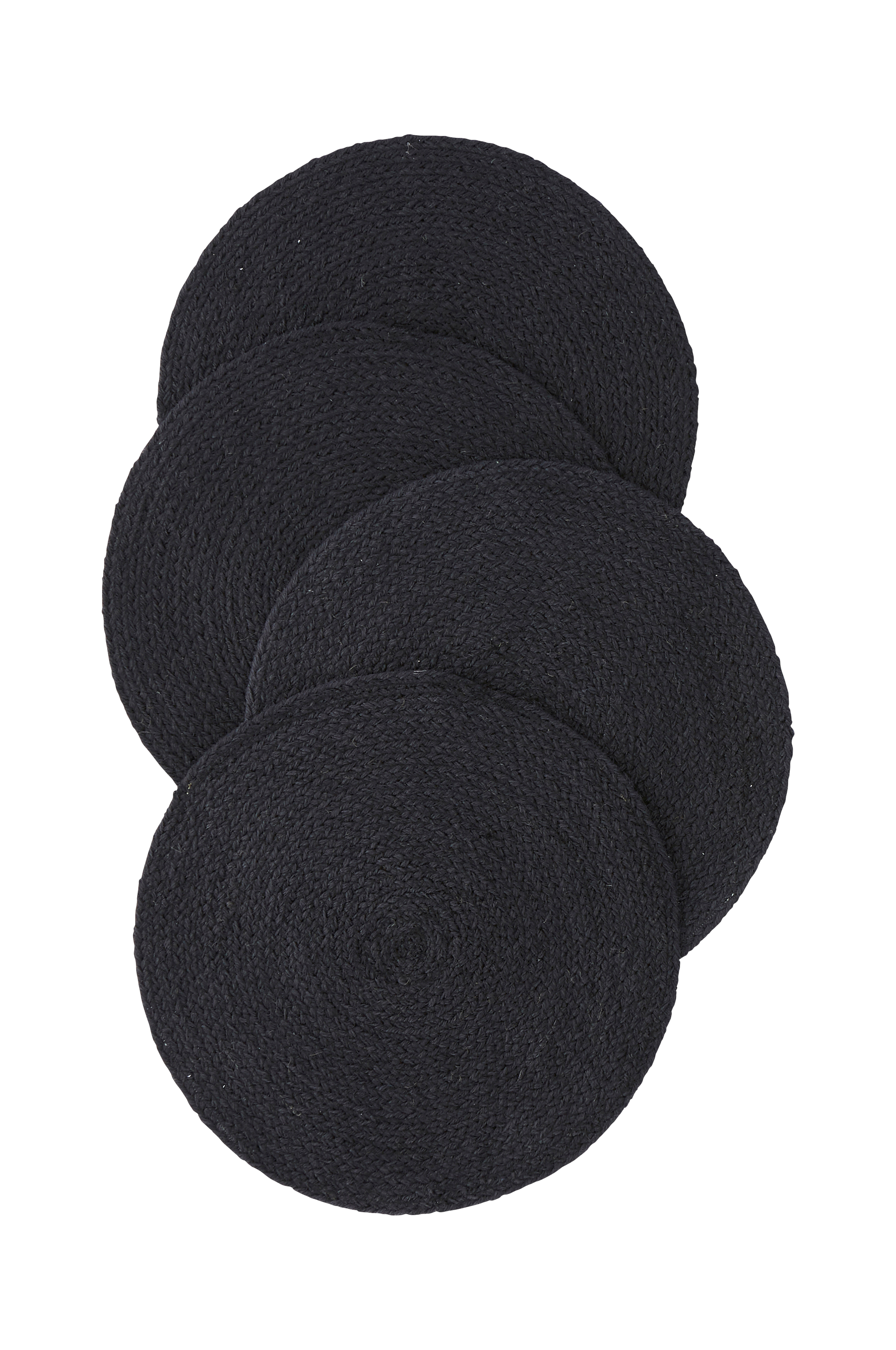 Bordbrikke Ria i jute, 4-pk