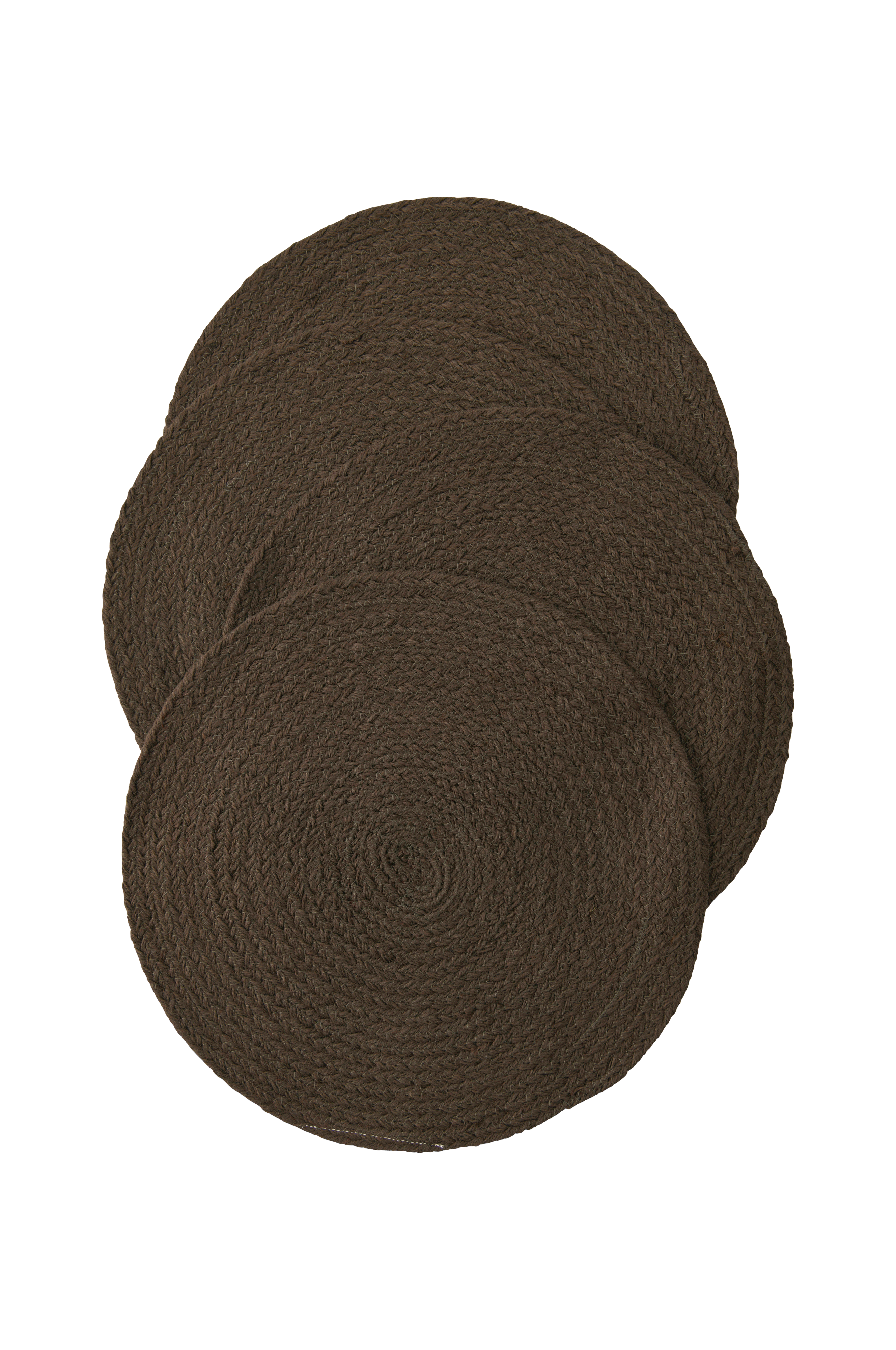 Bordbrikke Ria i jute, 4-pk