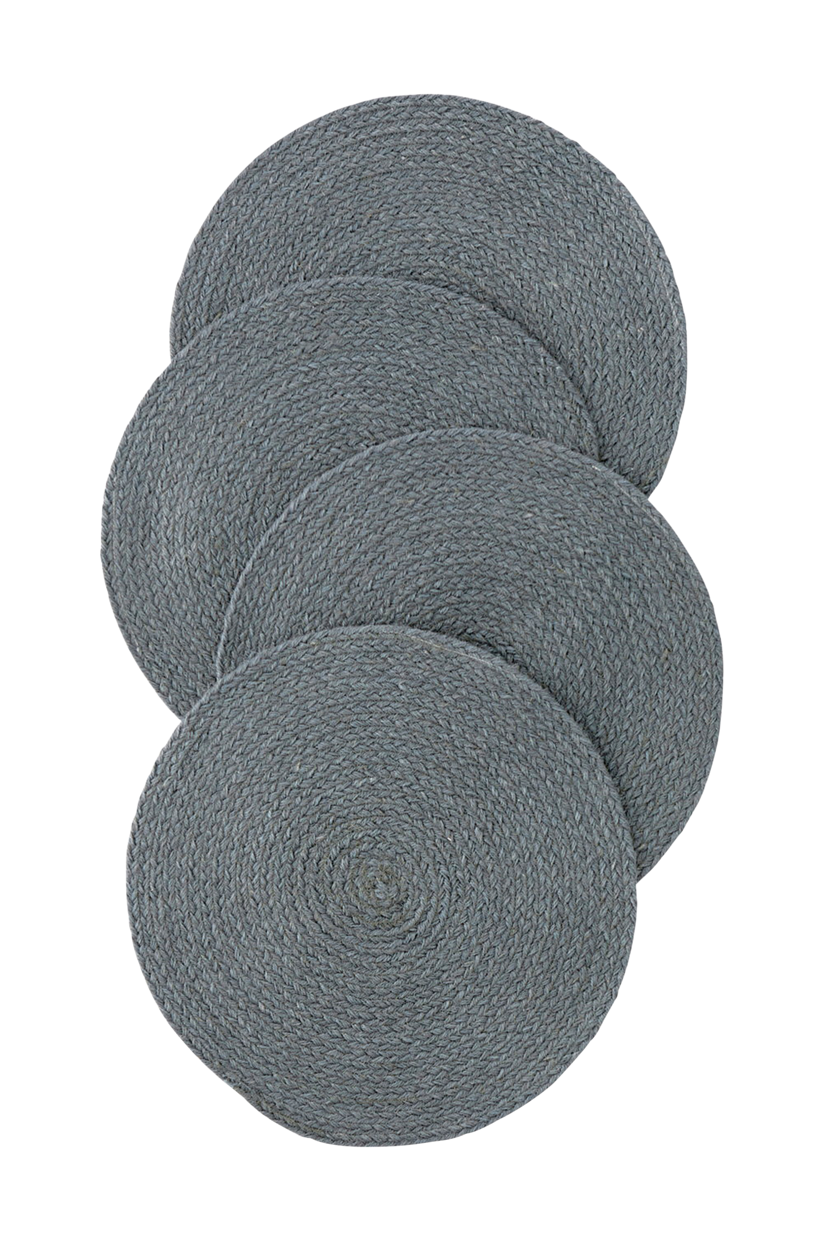 Bordbrikke Ria i jute, 4-pk