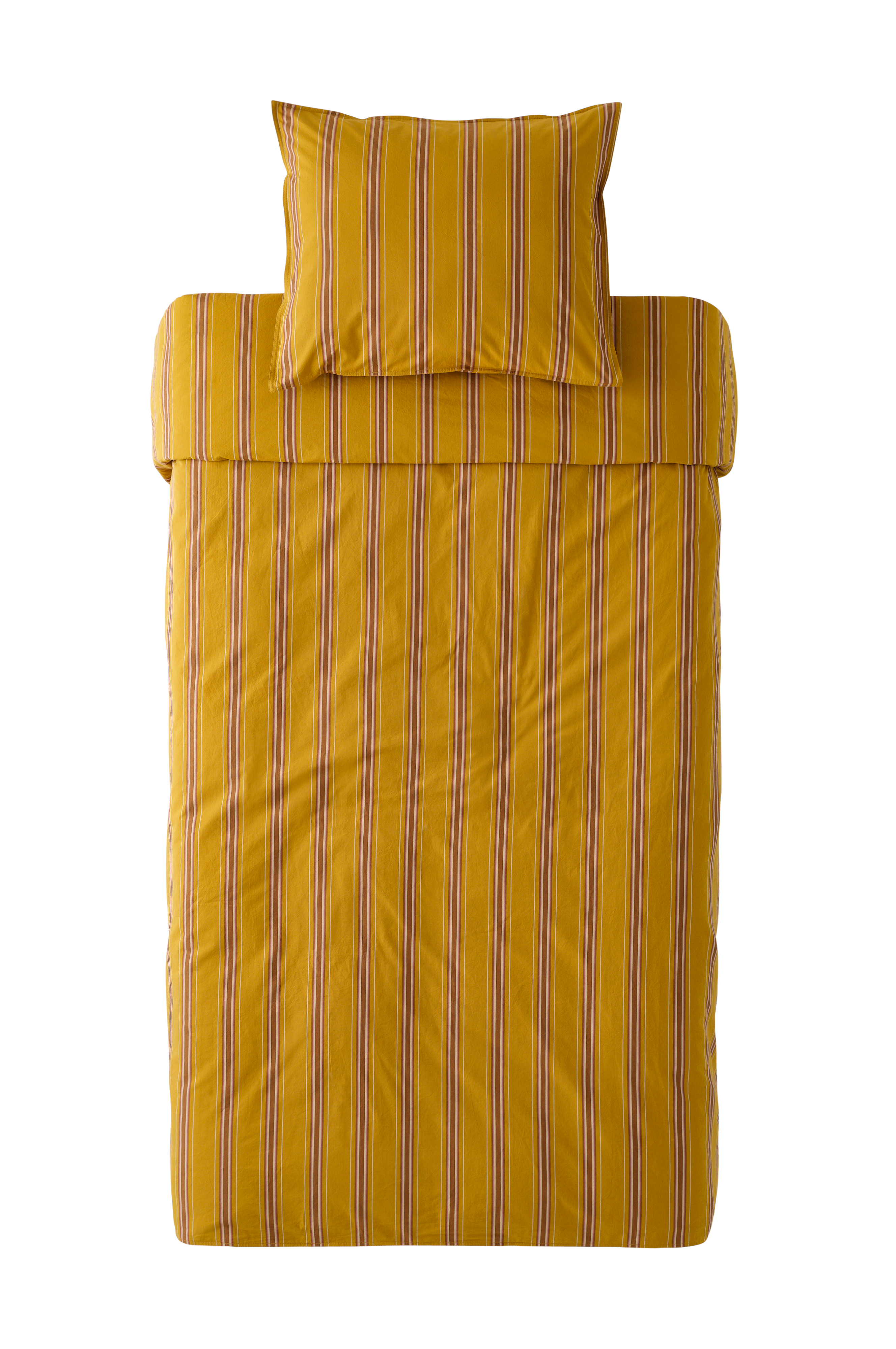 Sengesett Avery Stripe i bomullspercale 2 eller 3 stykker