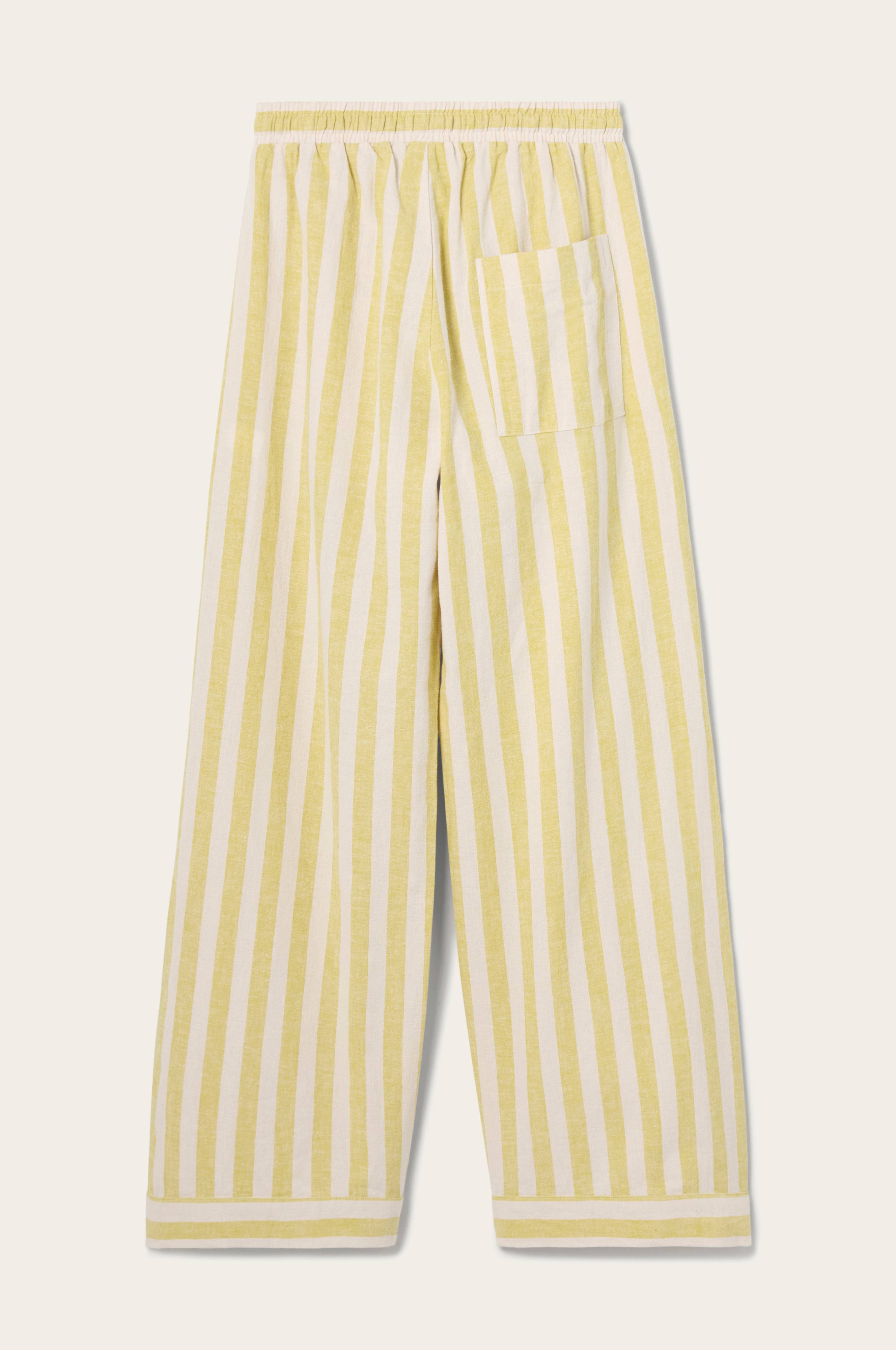 Pysjbukser Elly Classic Stripe i resirkulert halvlinne