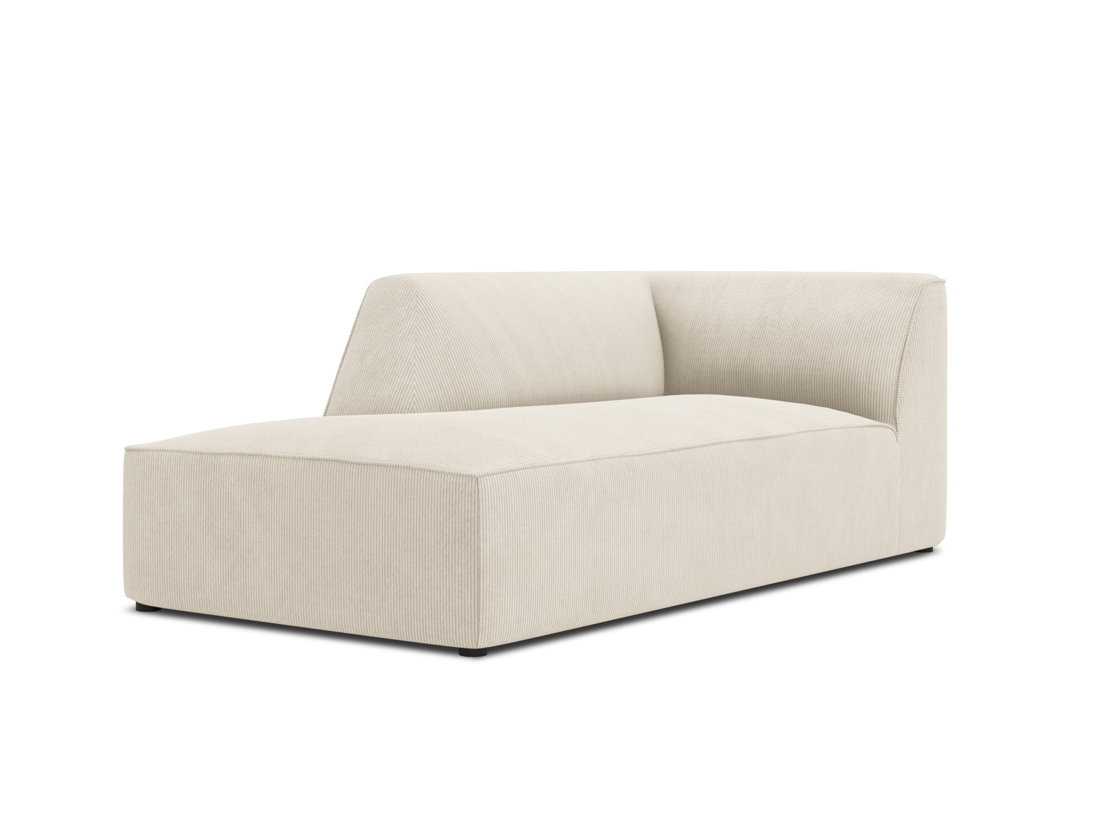 Chaise Longue Left, "Ruby", 1 Seat, 93x180x69