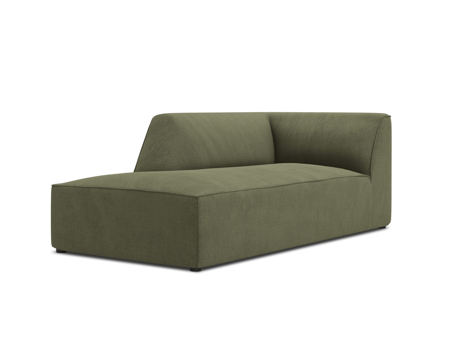 Chaise Longue Left, "Ruby", 1 Seat, 93x180x69