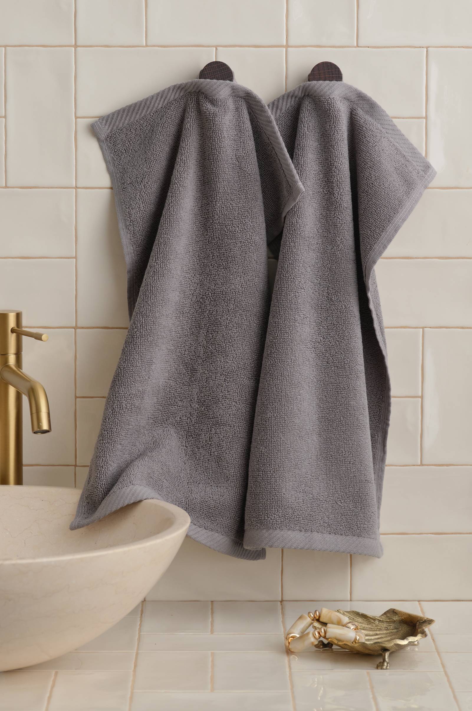 Håndkle Elise 2-pk 30x50
