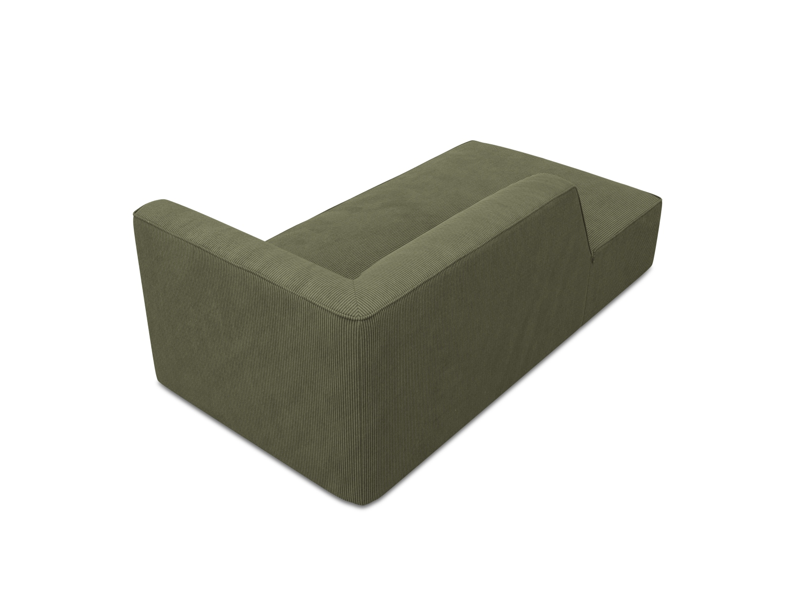 Chaise Longue Left, "Ruby", 1 Seat, 93x180x69