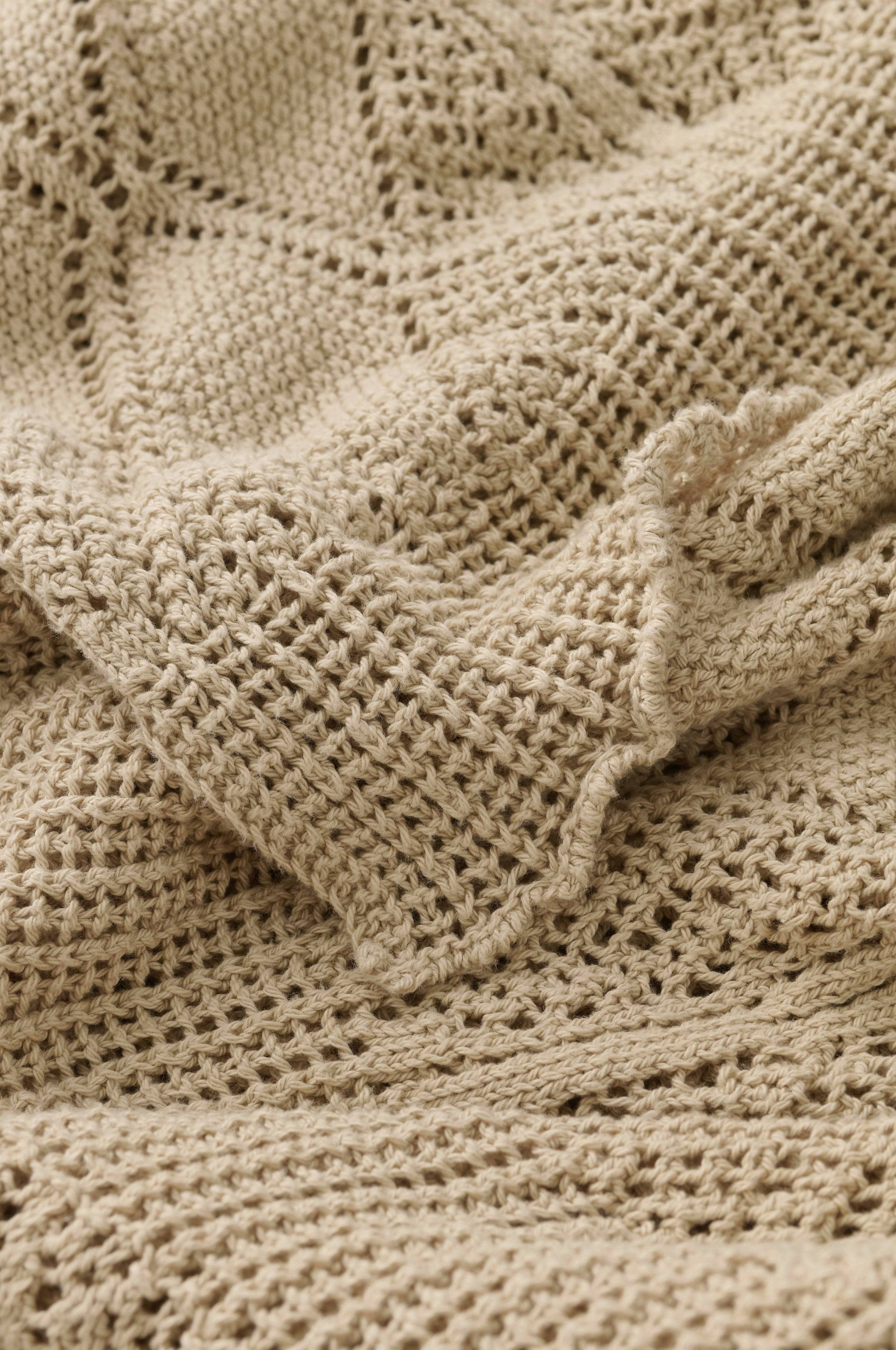 Sengeteppe / pledd Juliette Crochet
