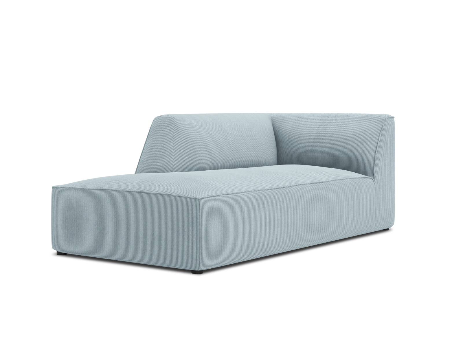 Chaise Longue Left, "Ruby", 1 Seat, 93x180x69