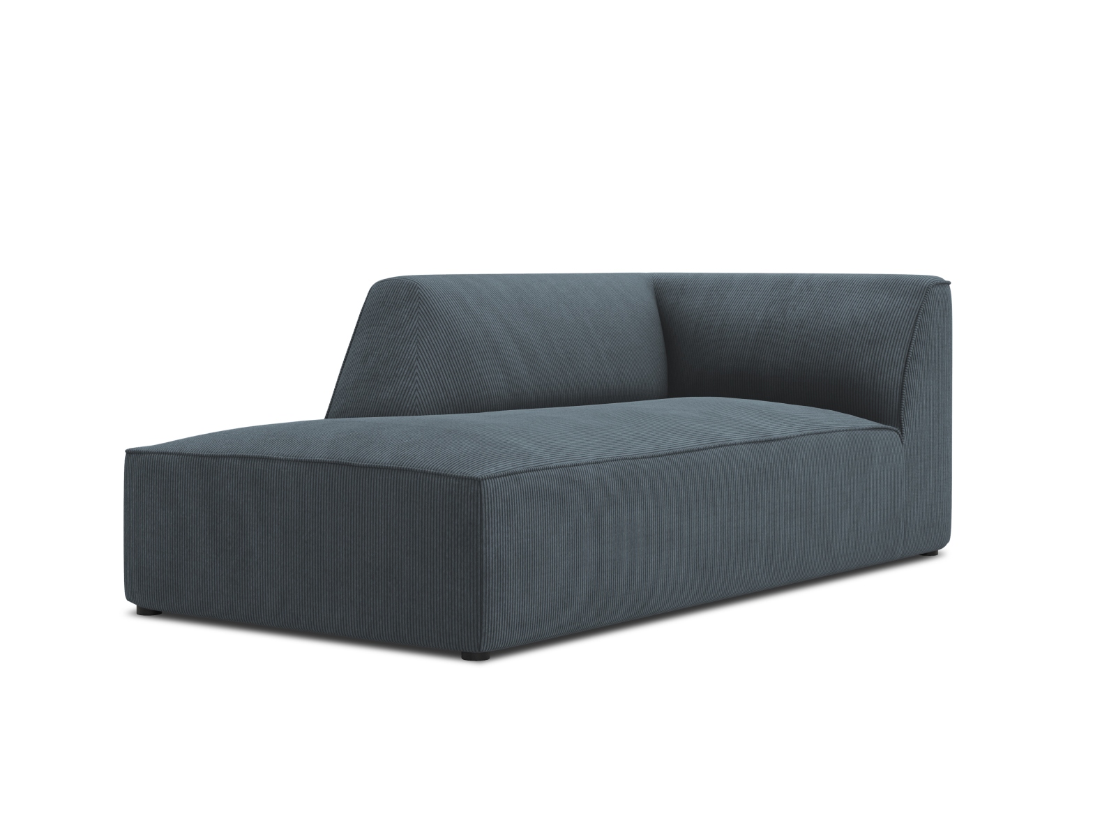 Chaise Longue Left, "Ruby", 1 Seat, 93x180x69