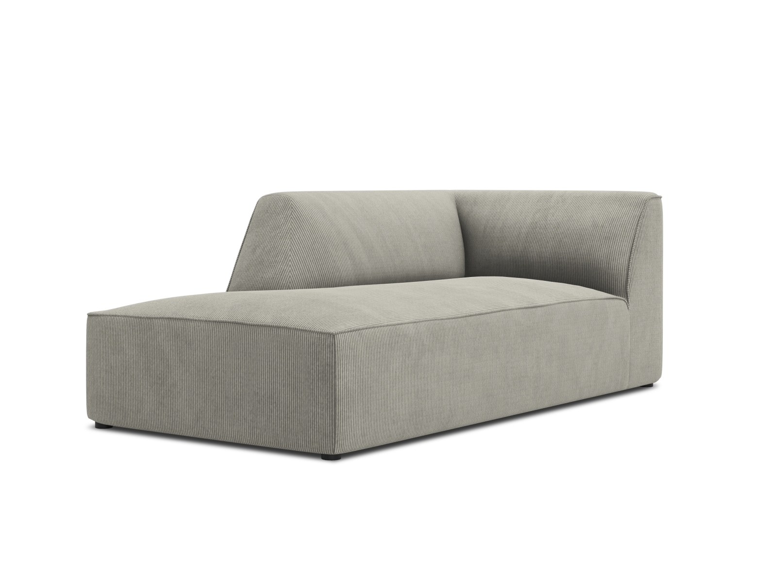 Chaise Longue Left, "Ruby", 1 Seat, 93x180x69