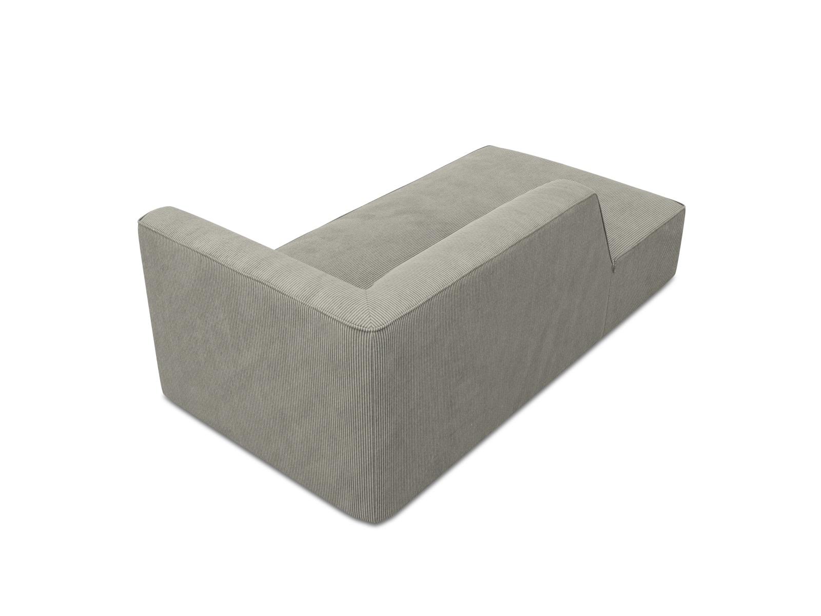 Chaise Longue Left, "Ruby", 1 Seat, 93x180x69