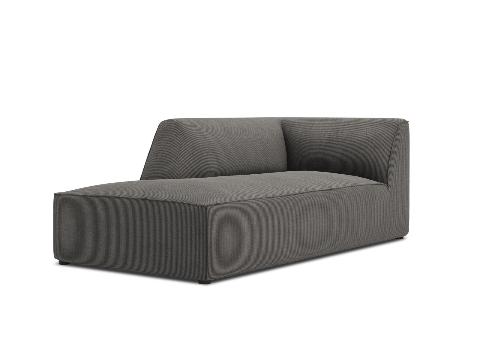 Chaise Longue Left, "Ruby", 1 Seat, 93x180x69