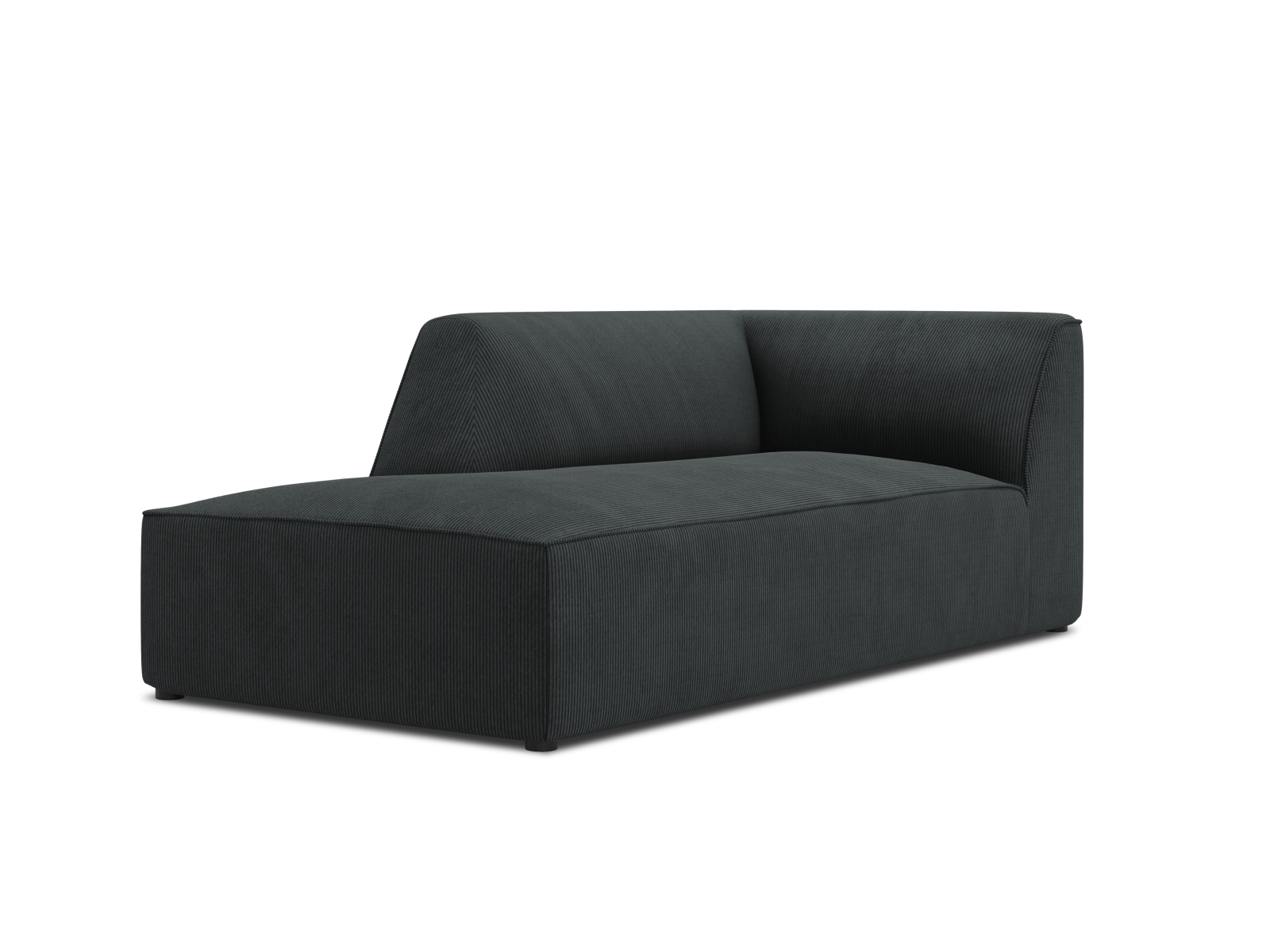 Chaise Longue Left, "Ruby", 1 Seat, 93x180x69