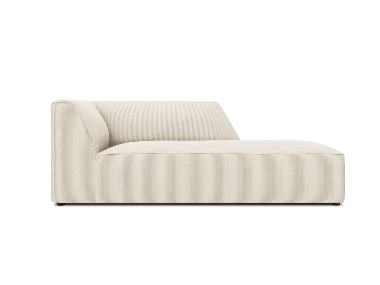 Chaise Longue Right, "Ruby", 1 Seat, 93x180x69