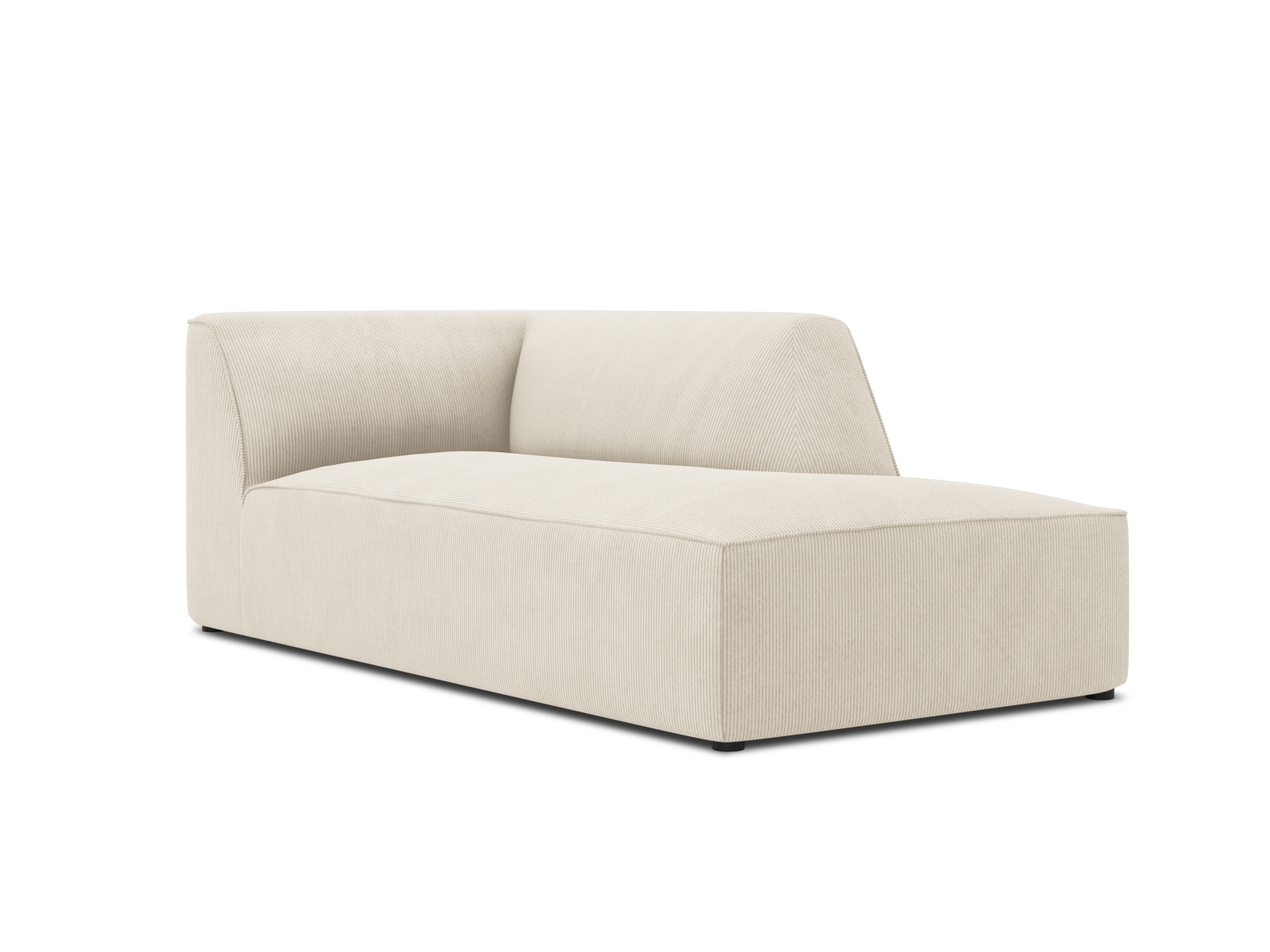 Chaise Longue Right, "Ruby", 1 Seat, 93x180x69