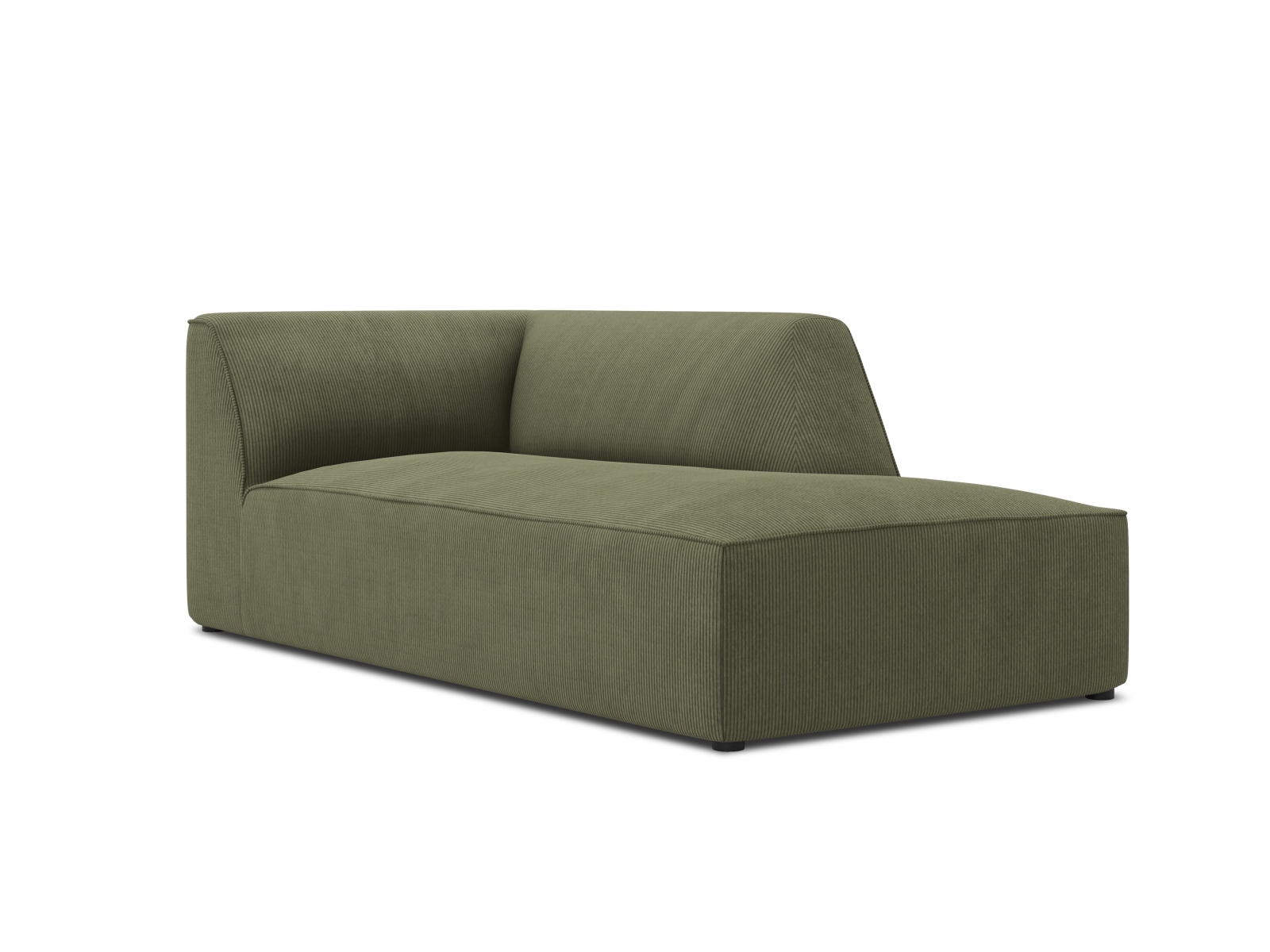 Chaise Longue Right, "Ruby", 1 Seat, 93x180x69