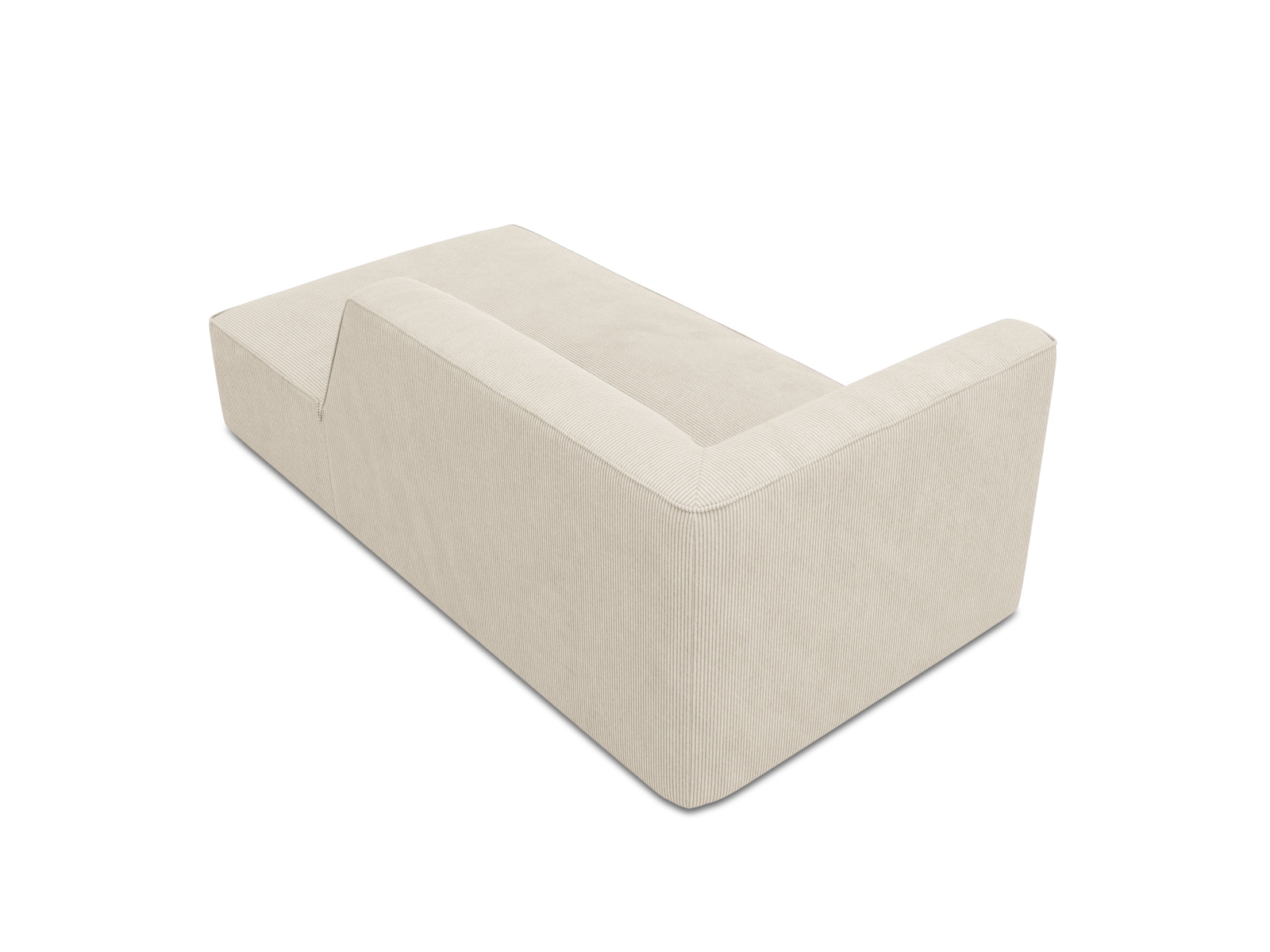 Chaise Longue Right, "Ruby", 1 Seat, 93x180x69