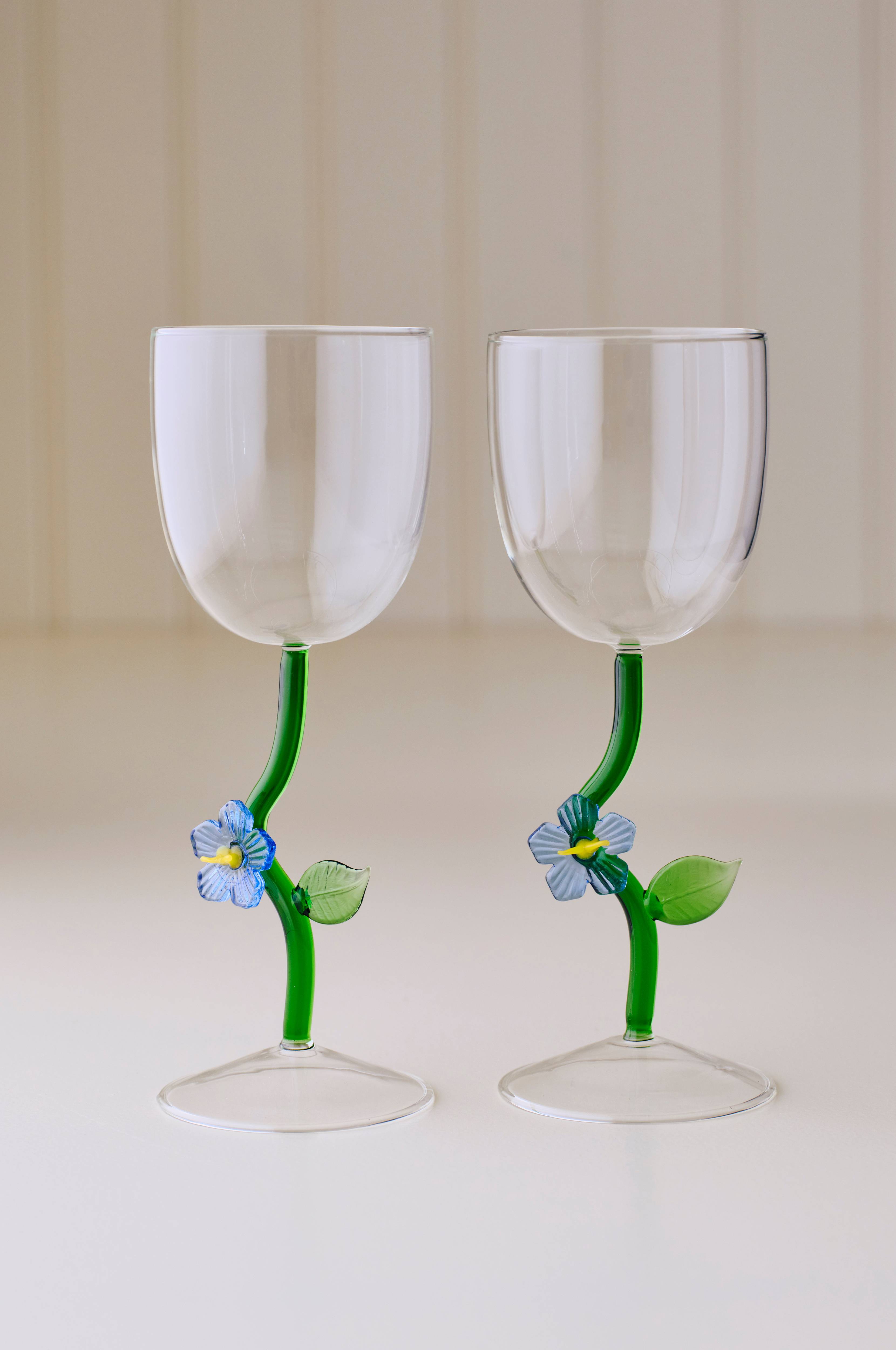 Vinglass Frosted Bloom 2-pakning