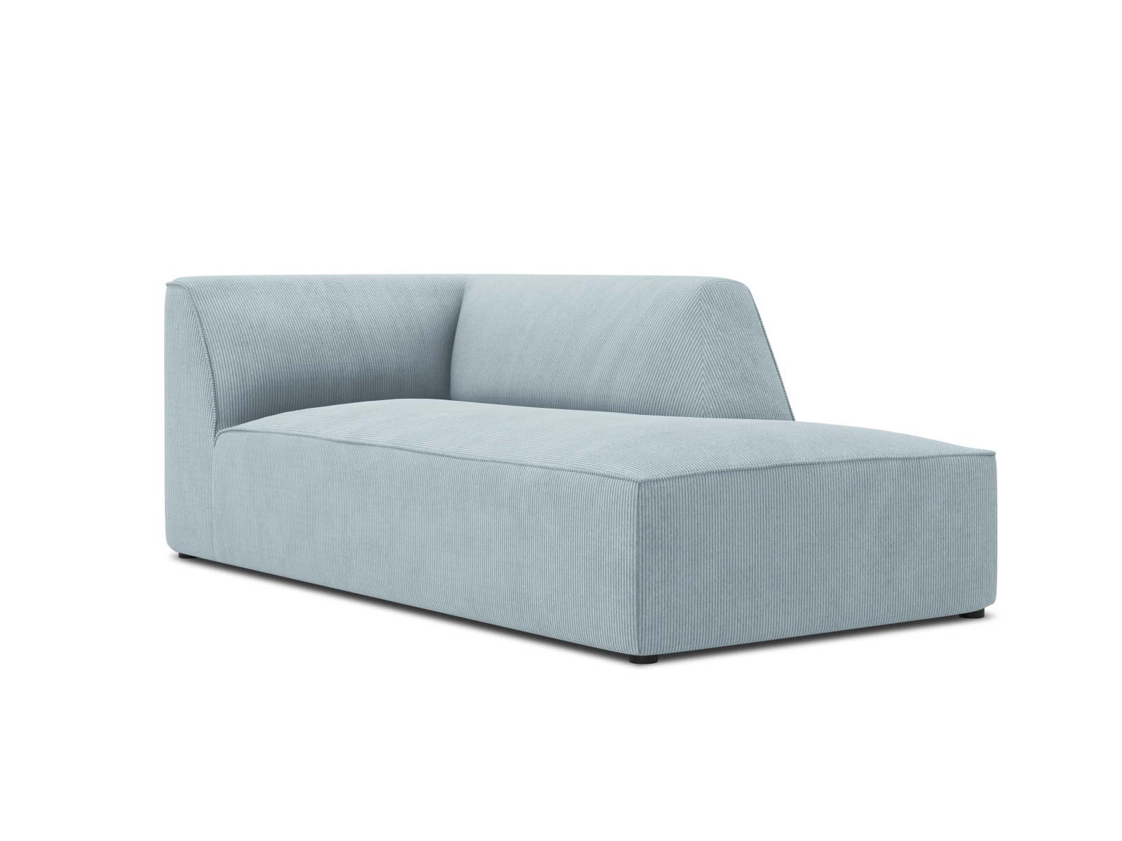 Chaise Longue Right, "Ruby", 1 Seat, 93x180x69