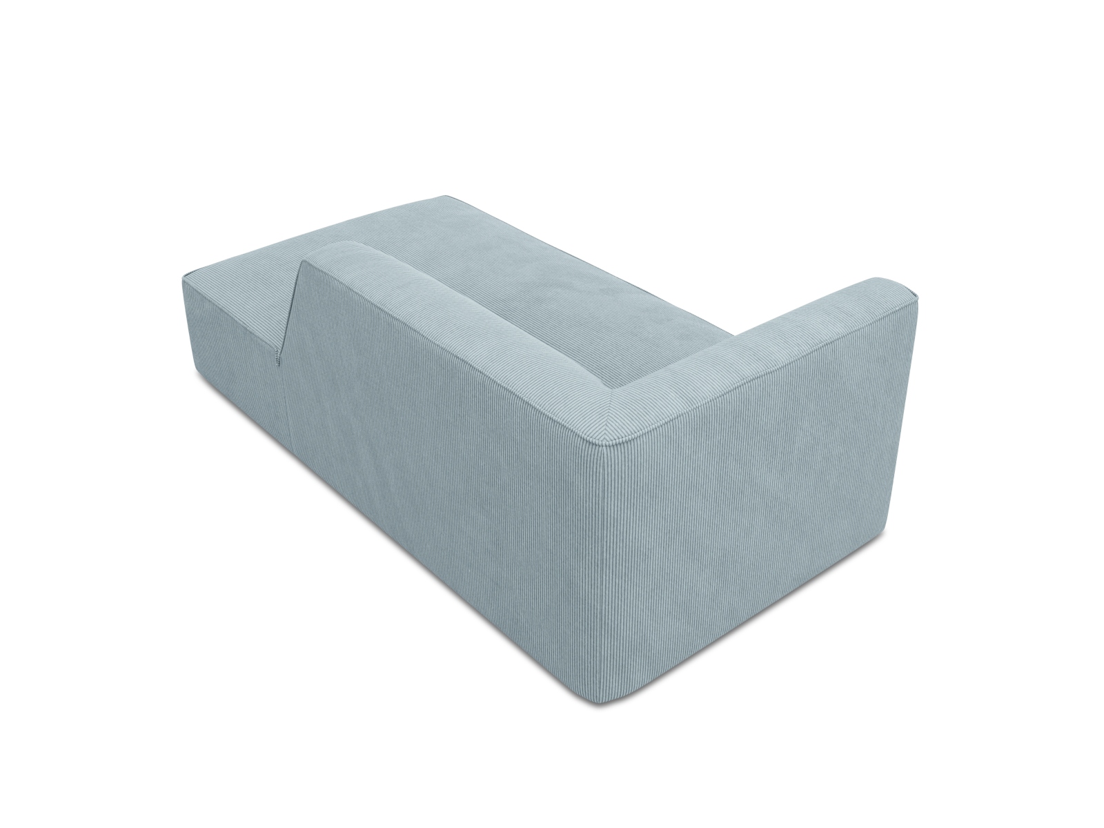 Chaise Longue Right, "Ruby", 1 Seat, 93x180x69