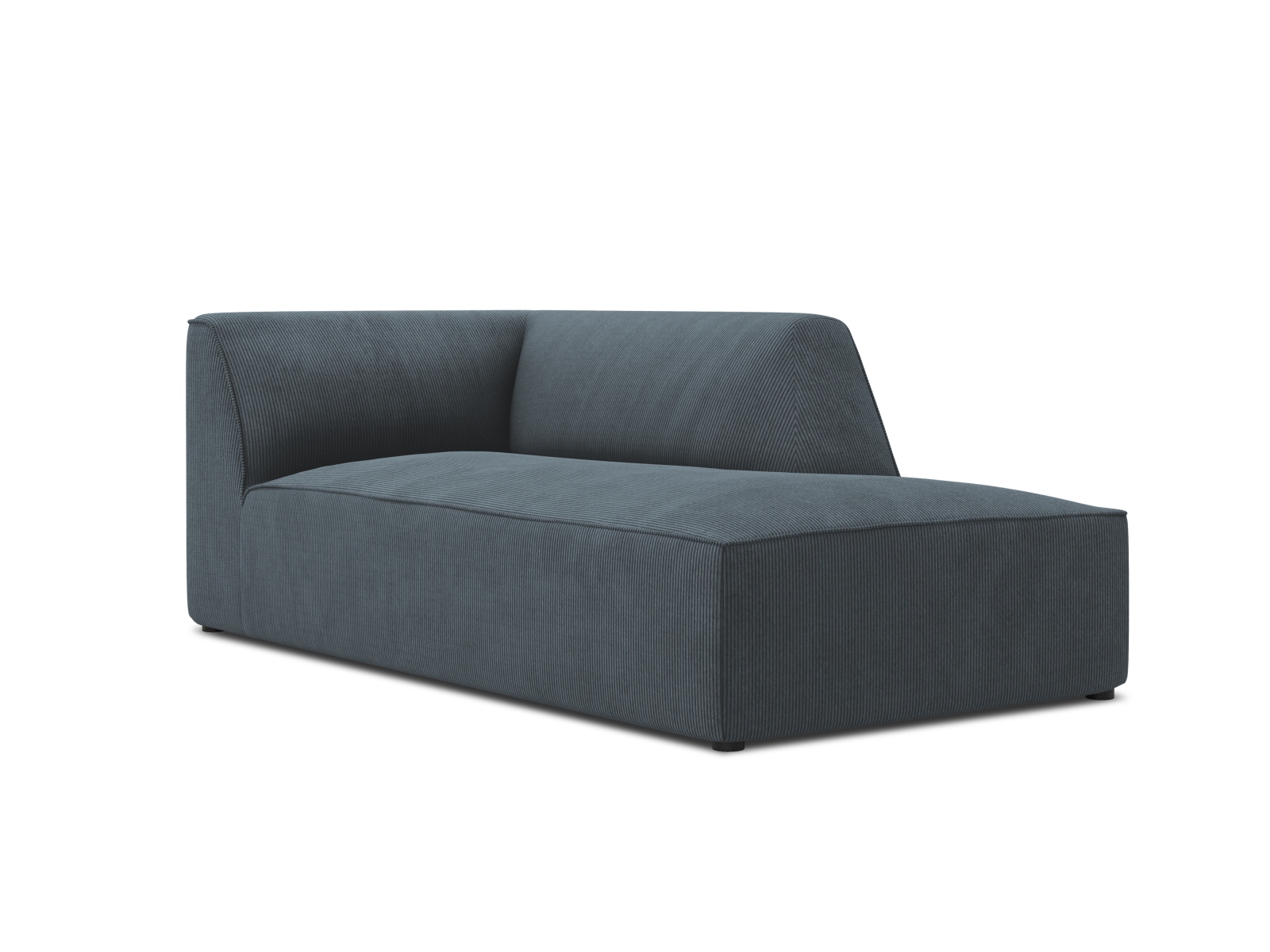 Chaise Longue Right, "Ruby", 1 Seat, 93x180x69