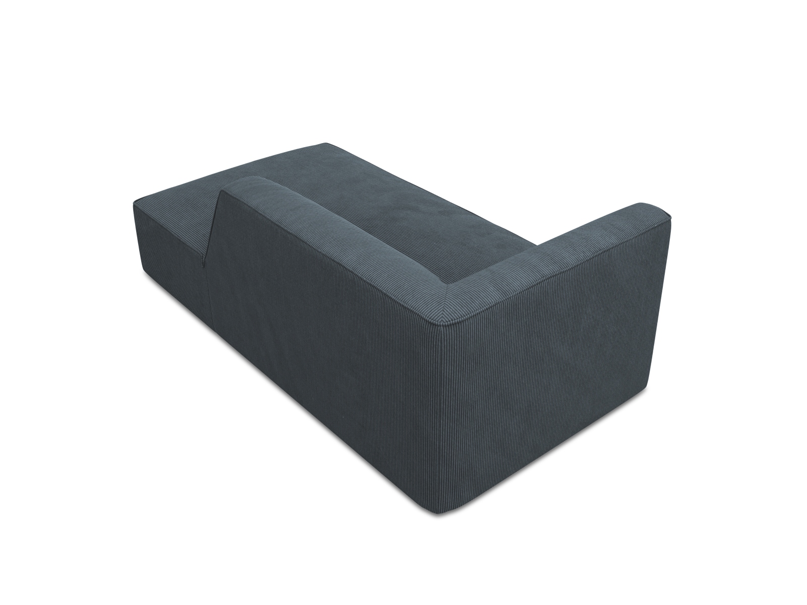Chaise Longue Right, "Ruby", 1 Seat, 93x180x69