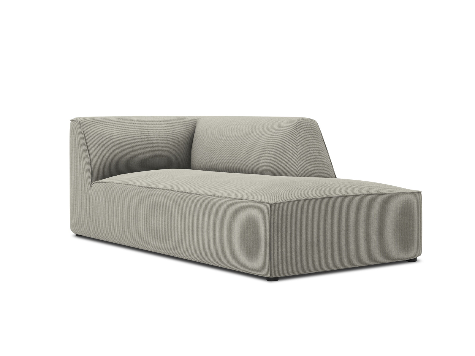Chaise Longue Right, "Ruby", 1 Seat, 93x180x69