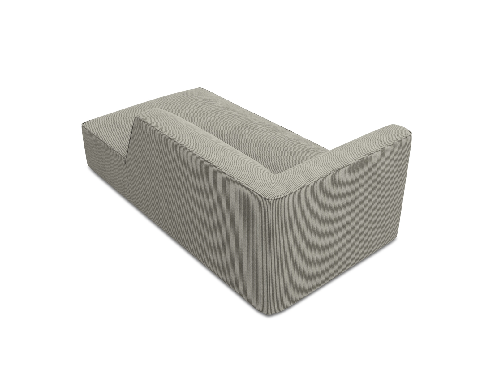 Chaise Longue Right, "Ruby", 1 Seat, 93x180x69