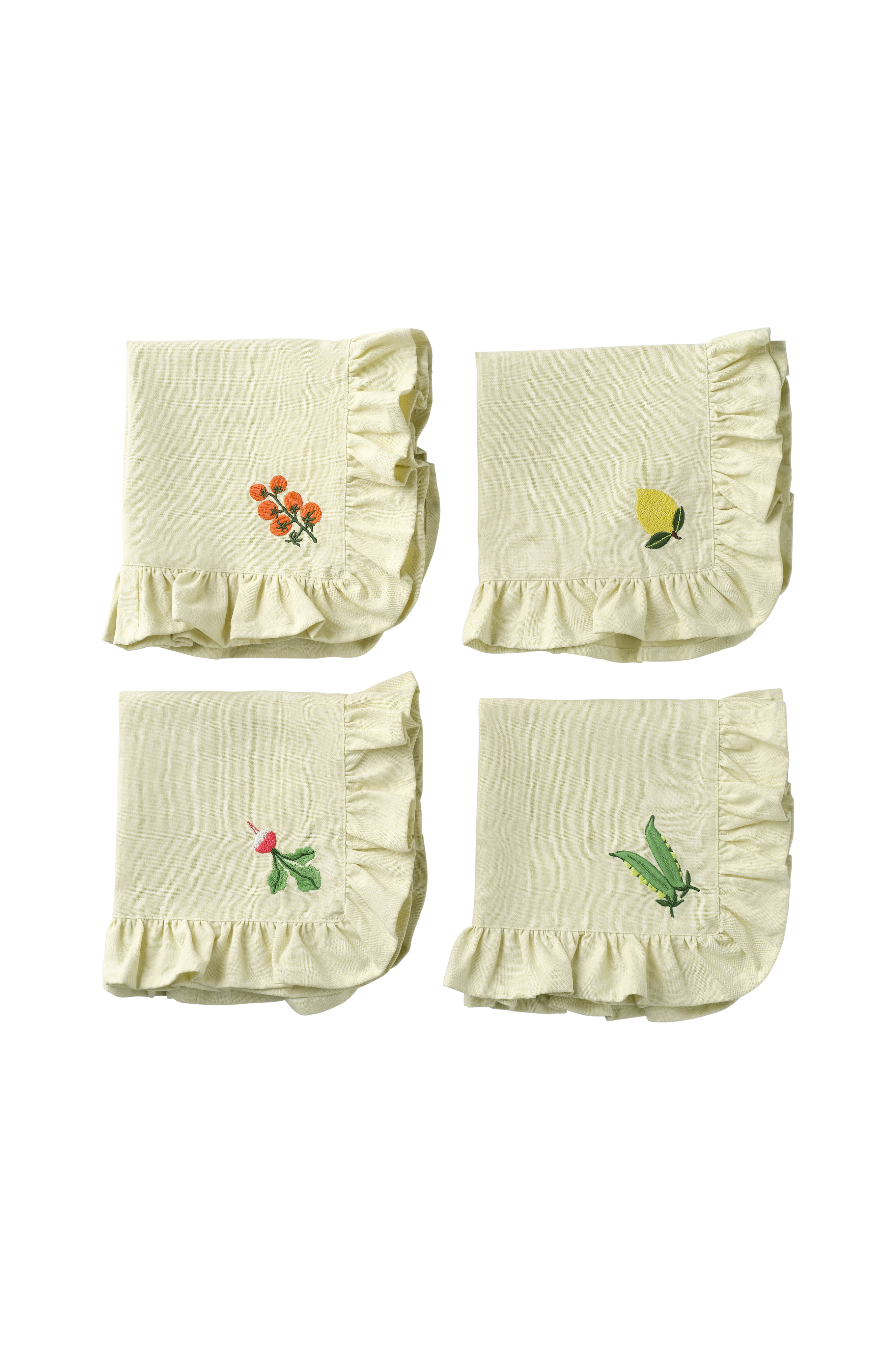 Servietter Lovisa Embrodery 4-pakning