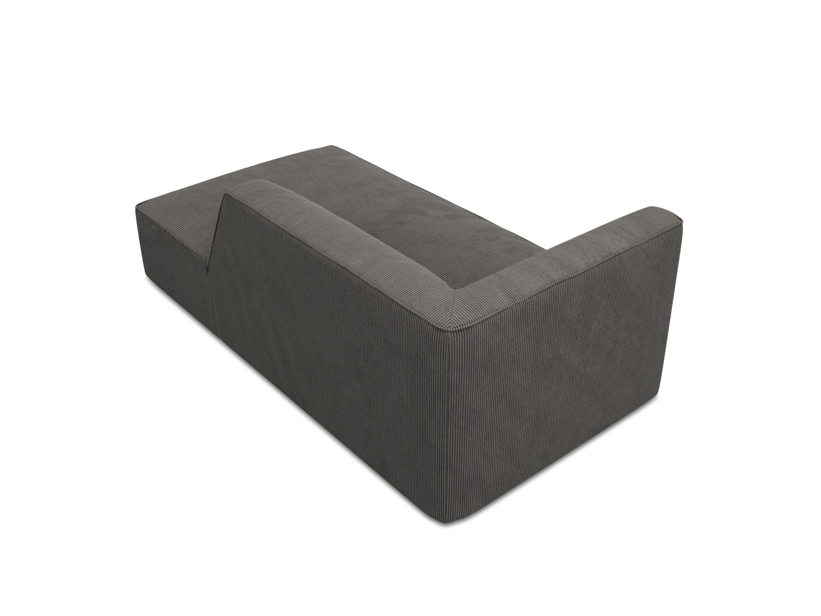 Chaise Longue Right, "Ruby", 1 Seat, 93x180x69