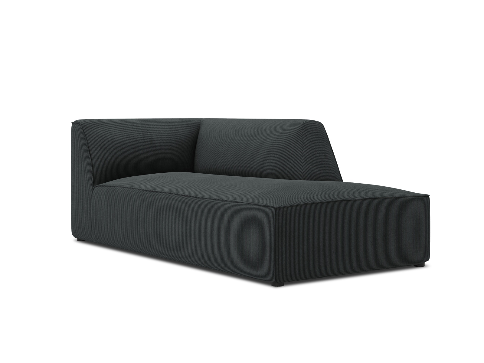 Chaise Longue Right, "Ruby", 1 Seat, 93x180x69