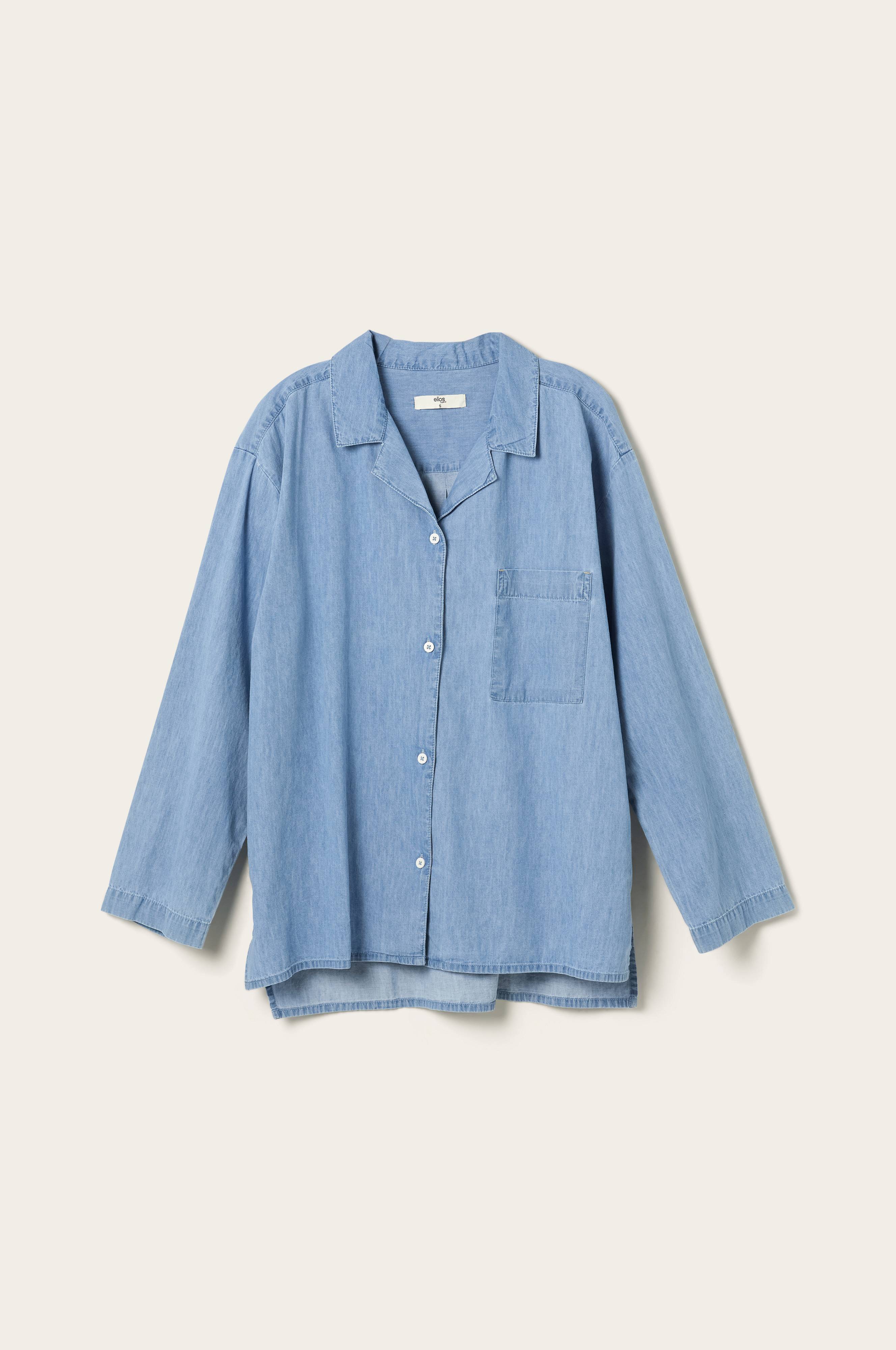 Pysjamasskjorte Denim