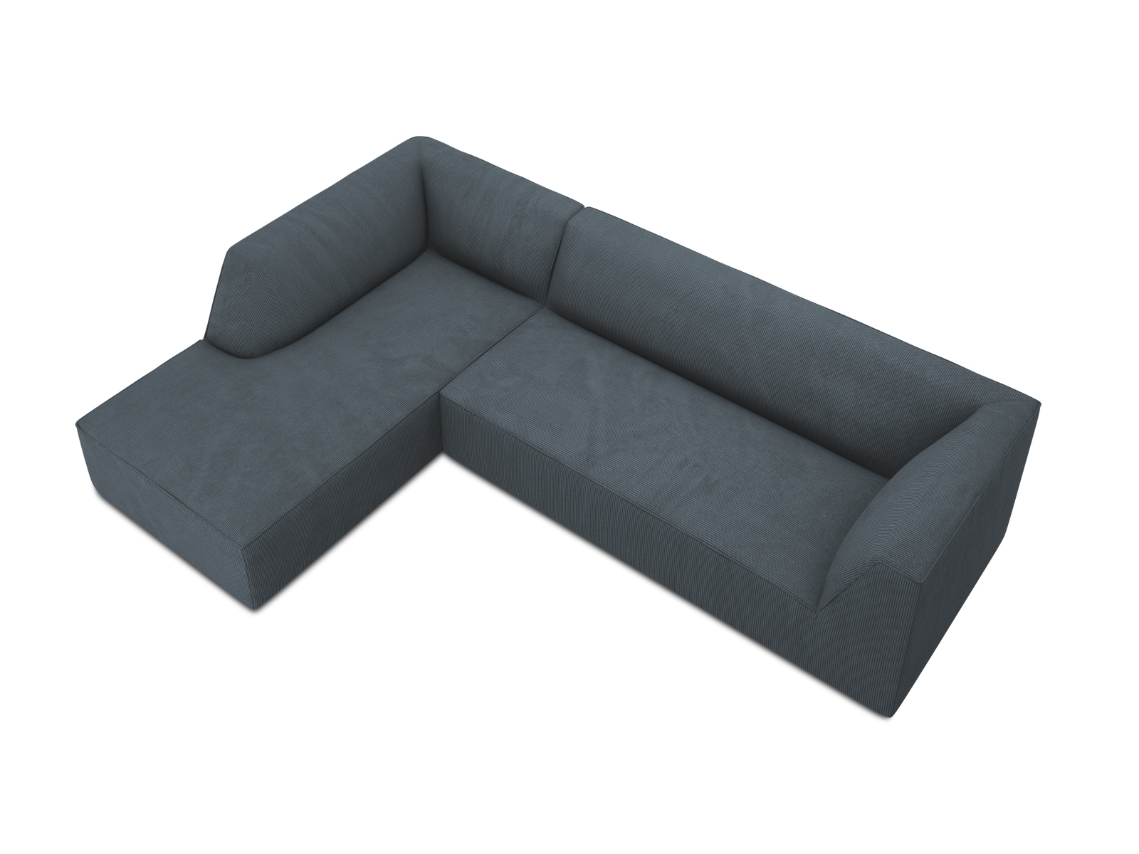 Modular Left Corner Sofa, "Ruby", 4 Seats, 273x180x69