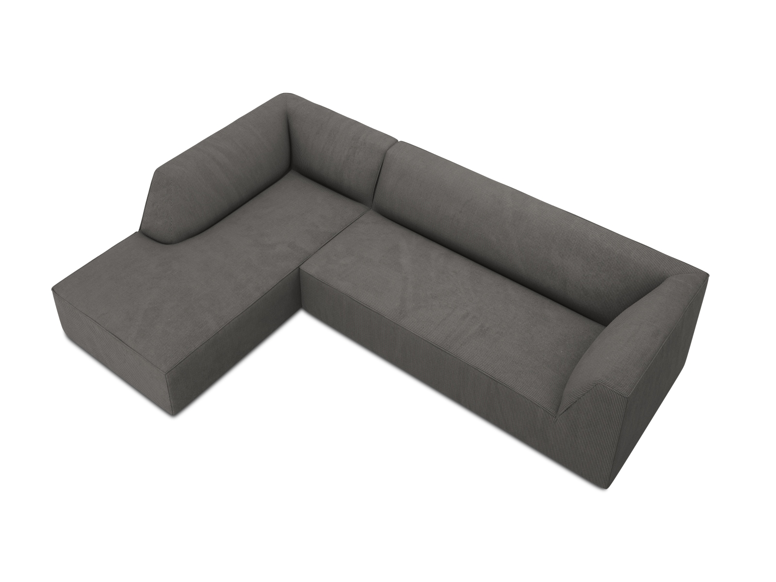 Modular Left Corner Sofa, "Ruby", 4 Seats, 273x180x69