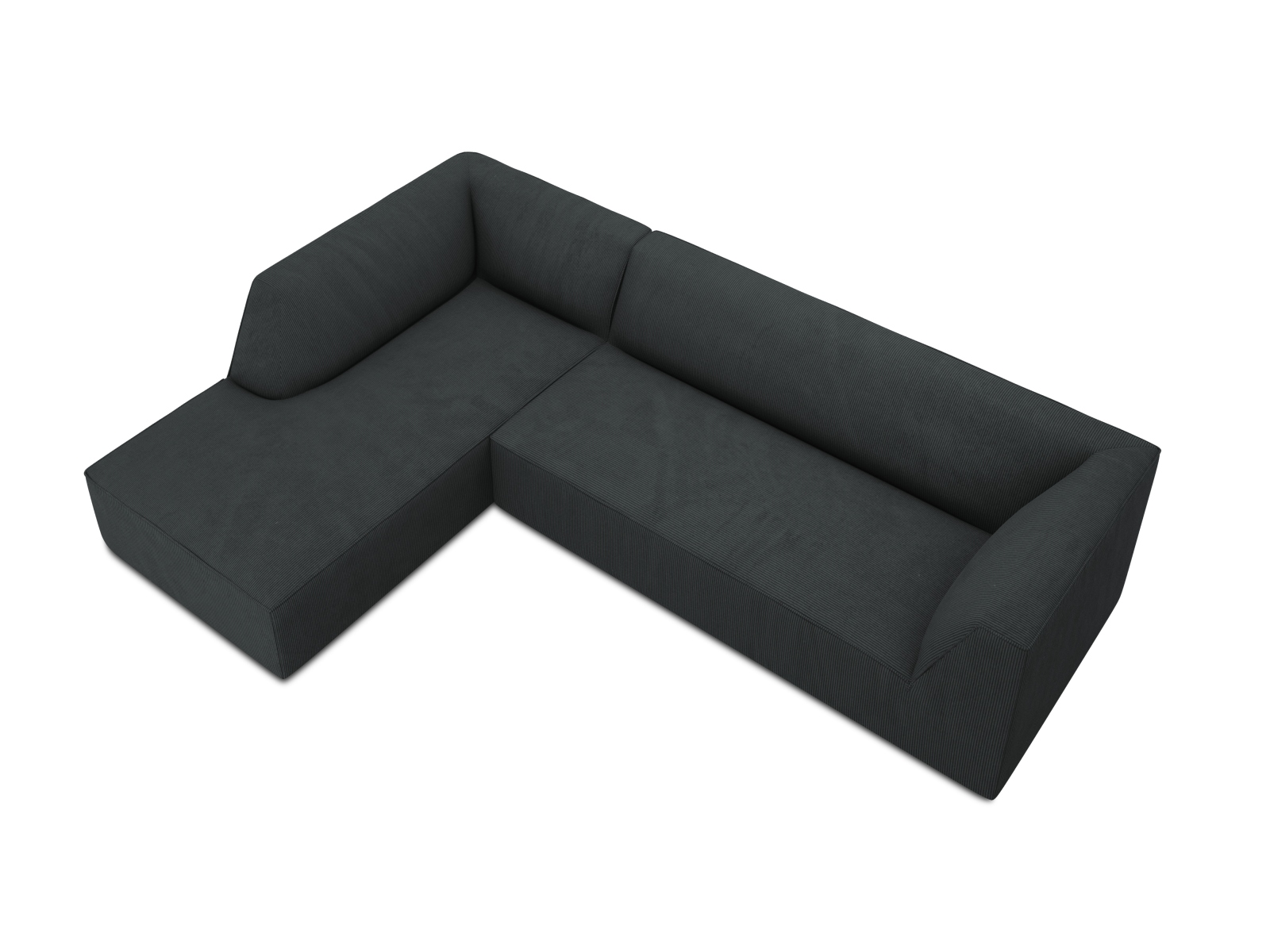 Modular Left Corner Sofa, "Ruby", 4 Seats, 273x180x69