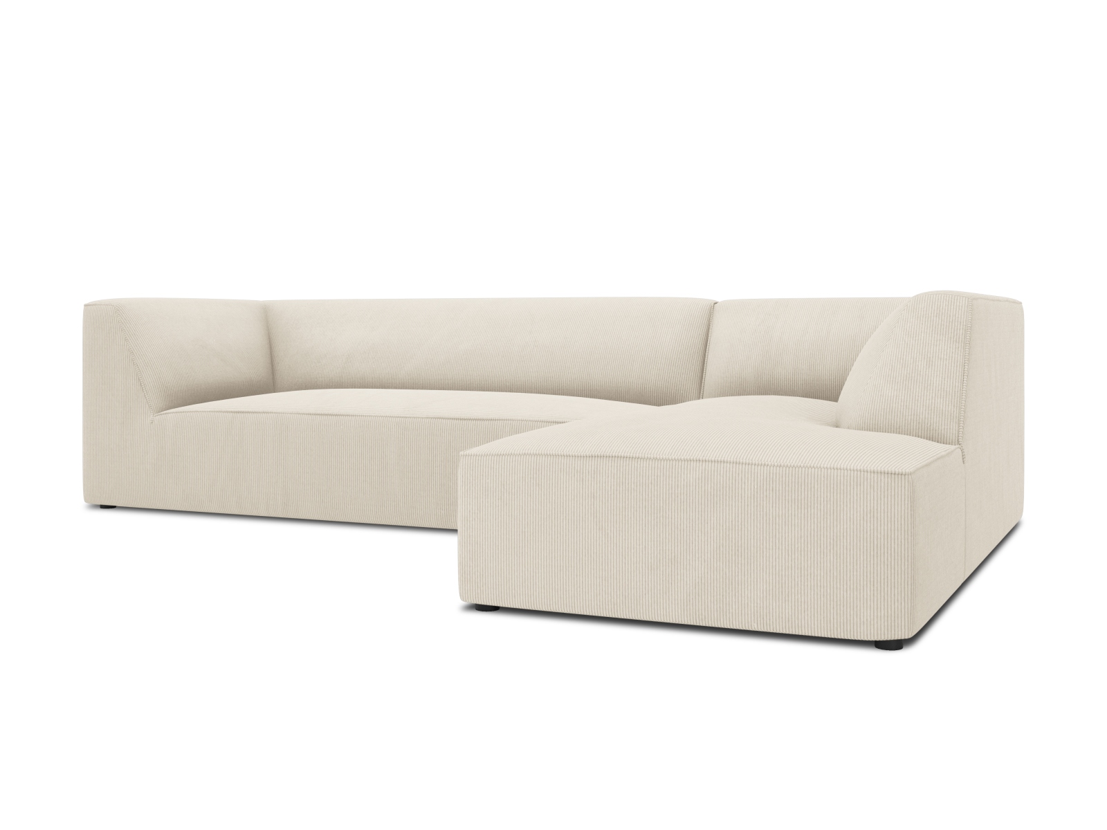 Modular Right Corner Sofa, "Ruby", 4 Seats, 273x180x69