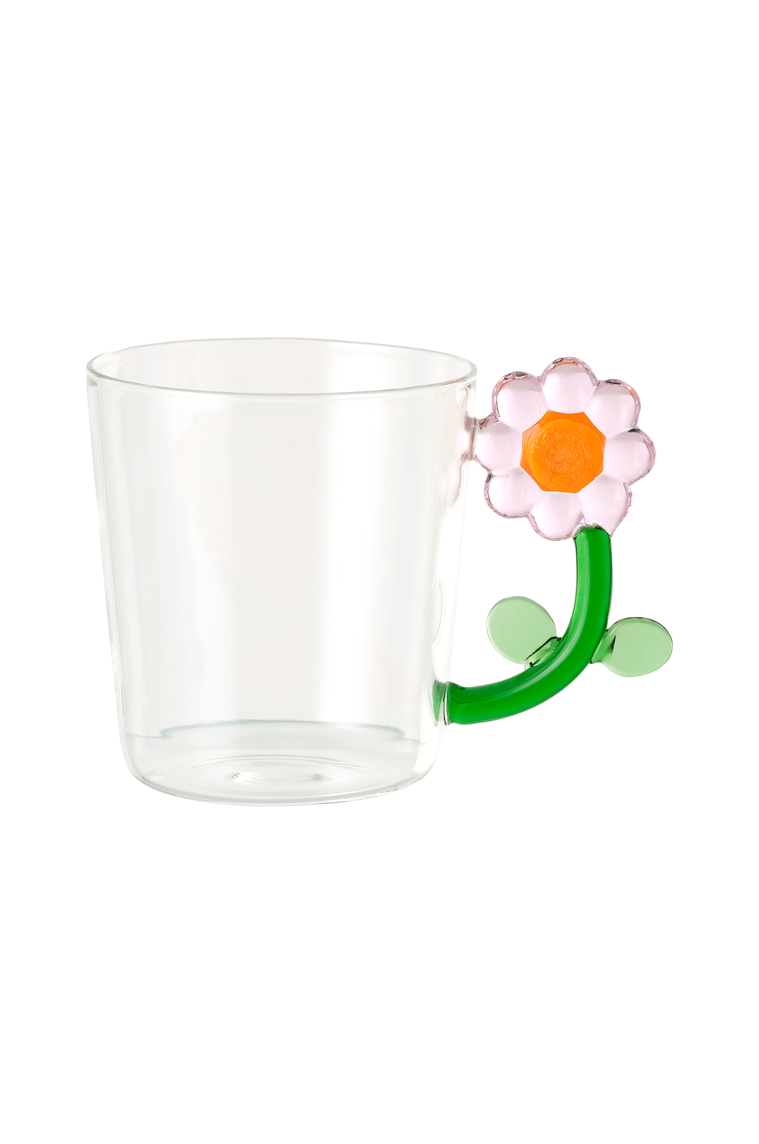 Krus av glass Daisy 4-pakning