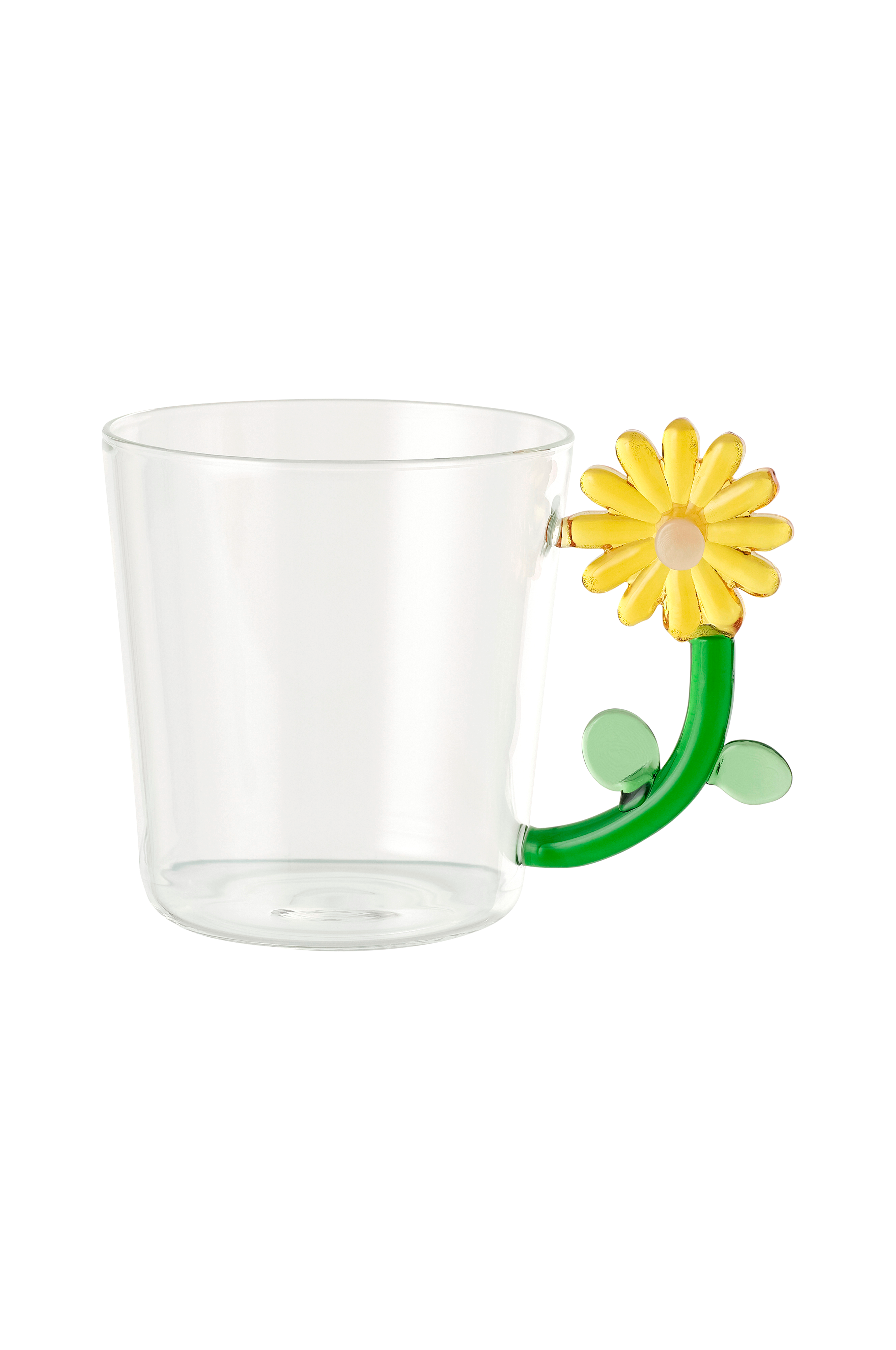 Krus av glass Daisy 4-pakning