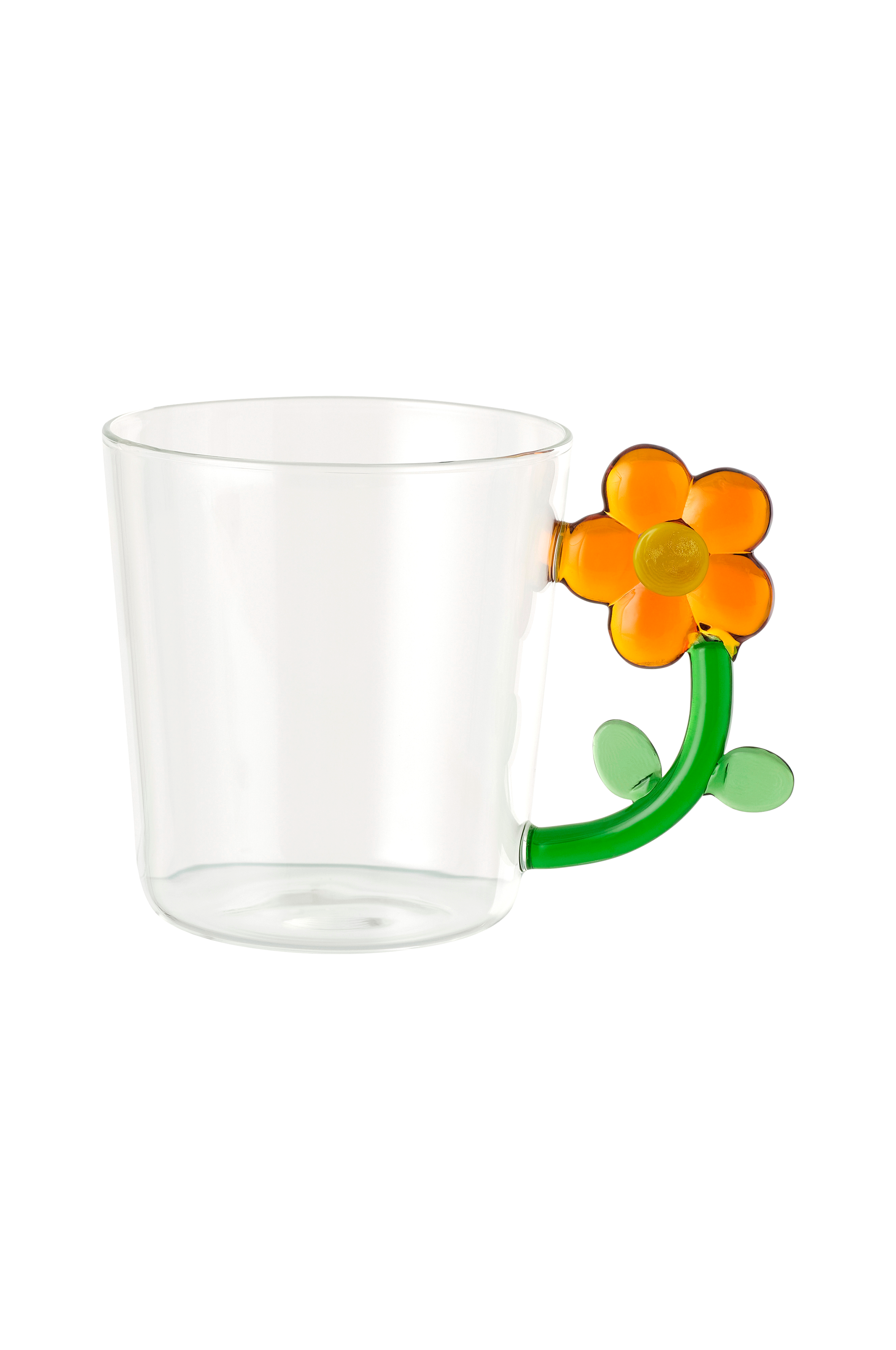 Krus av glass Daisy 4-pakning